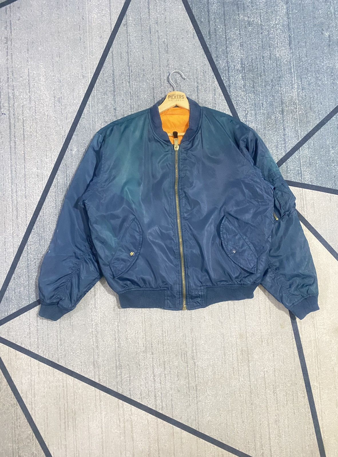 Japanese Brand JAPANESE BRAND MA-1 FLYER’s JACKET LARGE Size US L / EU 52-54 / 3 - 2 Thumbnail