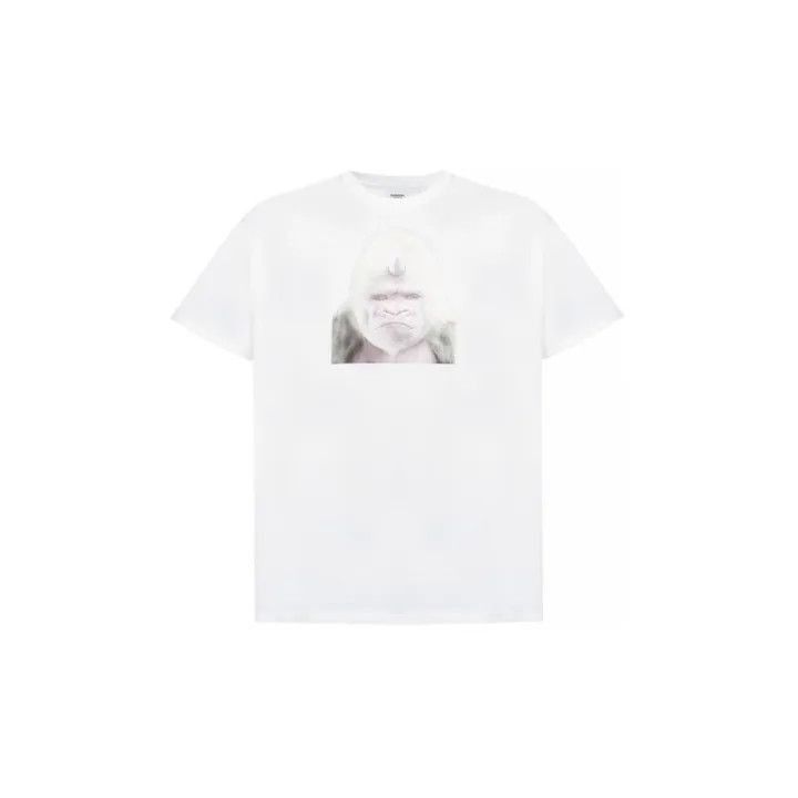 Burberry Burberry Burberry White Short Sleeve T-Shirt with Print-25 Size US M / EU 48-50 / 2 - 2 Thumbnail