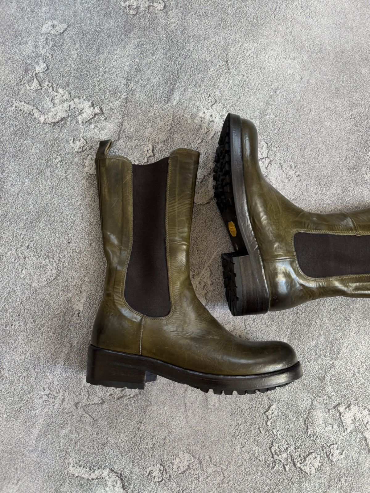 Other La Bottega Di Lisa 37size leather chelsea boots ankle shoes Size US 7 / IT 37 - 2 Thumbnail