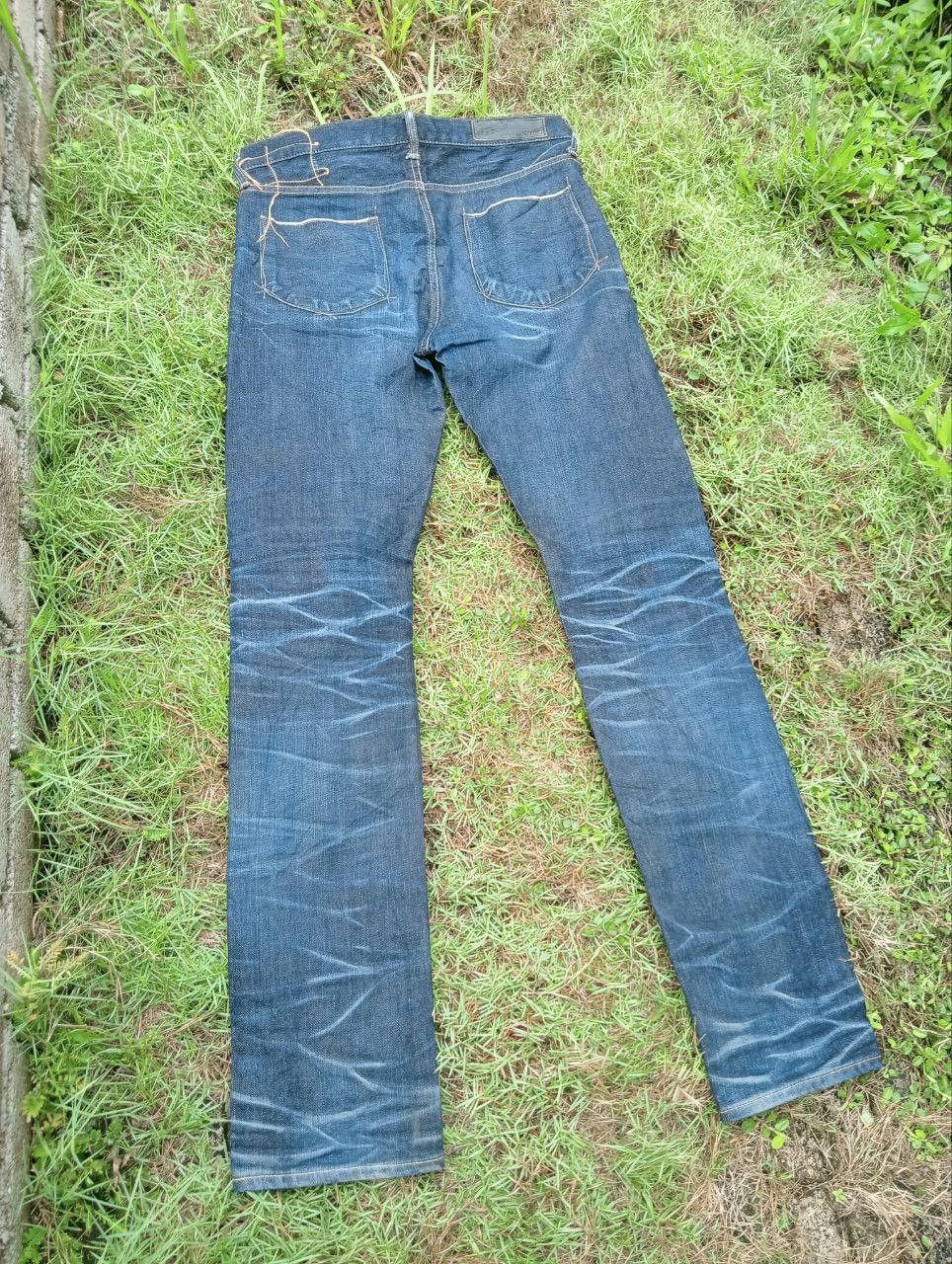 KURO JAPANESE KURO FIBRO SELVEDGE JEANS - MADE IN JAPAN Size US 32 / EU 48 - 12 Thumbnail