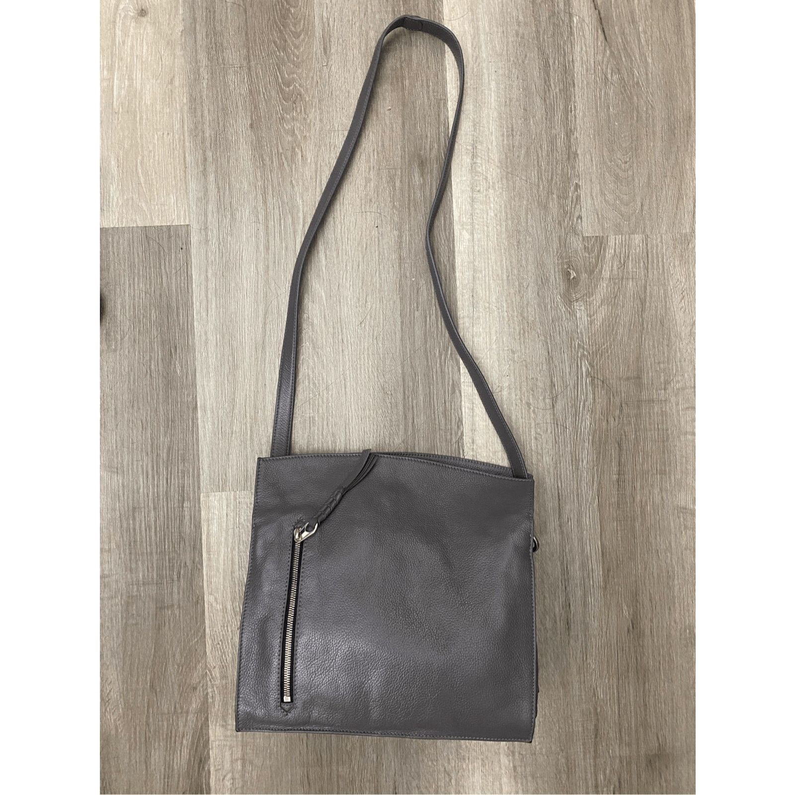 Ghurka Ghurka Original Dark Gray Square Crossbody Purse, MP $695 Size ONE SIZE - 5 Thumbnail