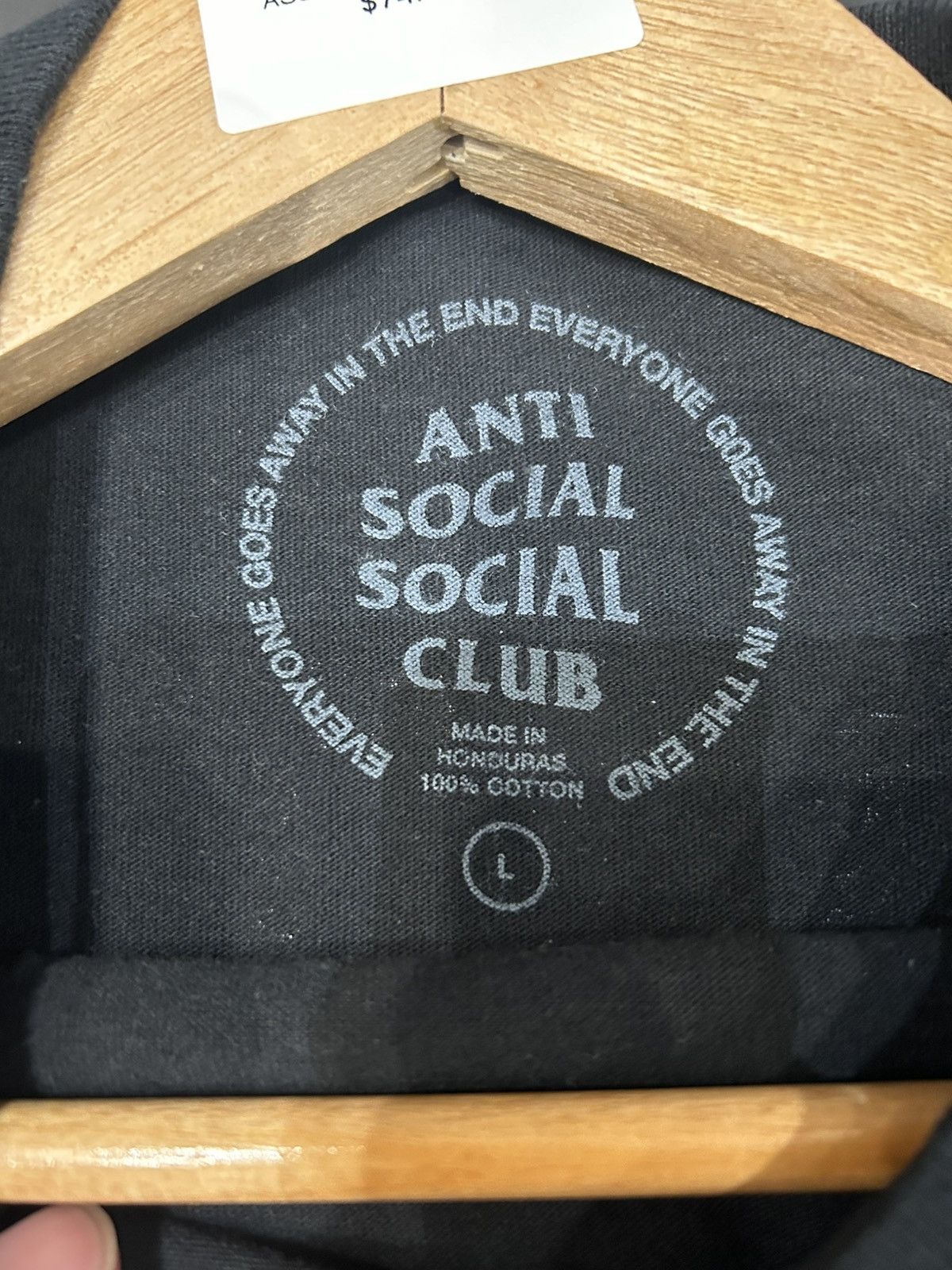 Anti Social Social Club ASSC Its almost over tee Size US L / EU 52-54 / 3 - 3 Thumbnail