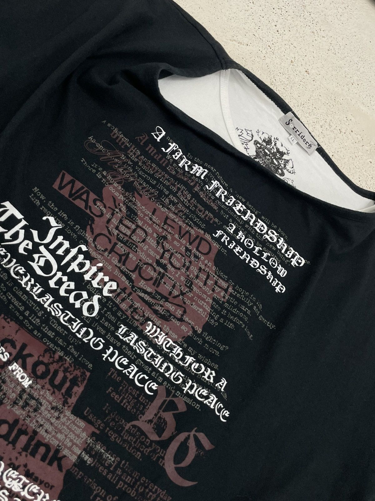 Hysteric Glamour Sorridiere Hades and Inferno Y2K Affliction Wording Poem Size US M / EU 48-50 / 2 - 9 Thumbnail