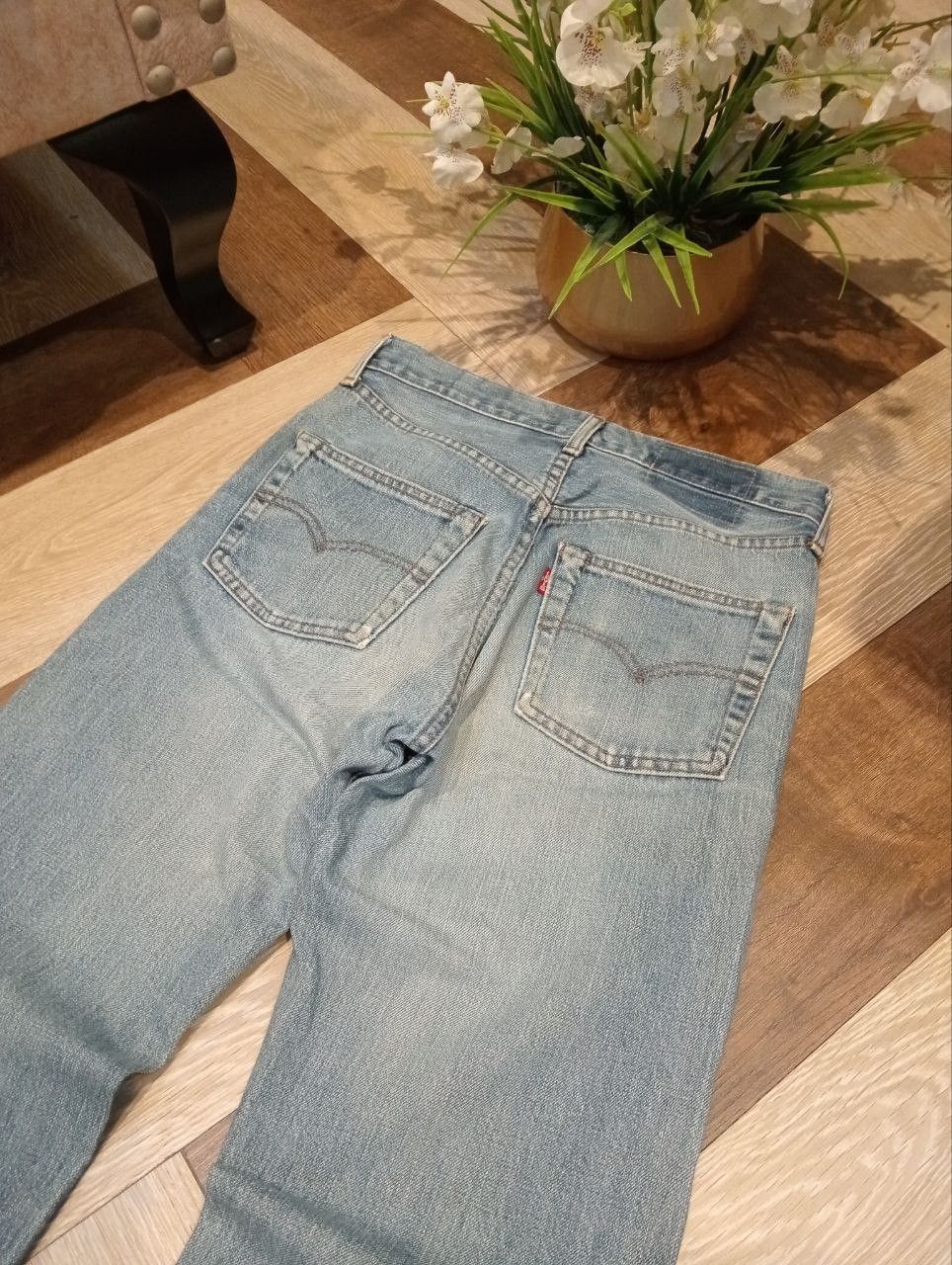 Levi's Vintage Clothing LEVI'S VINTAGE 502XX CAPITAL E SELVEDGE DENIM PANTS Size US 29 - 14 Thumbnail