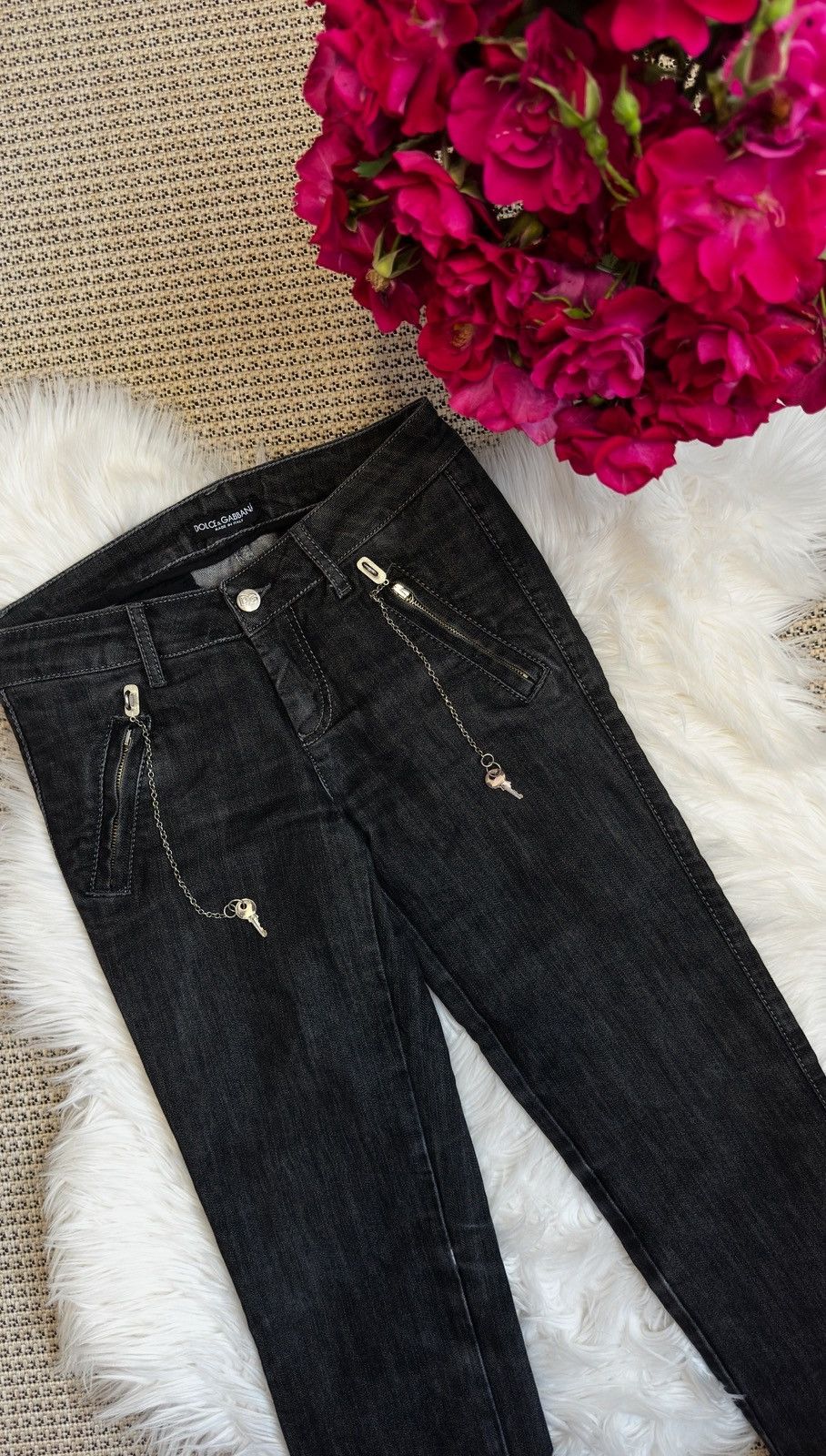 Dolce & Gabbana Dolce&Gabbana jeans vintage luxury black Size 26" / US 2 / IT 38 - 3 Thumbnail
