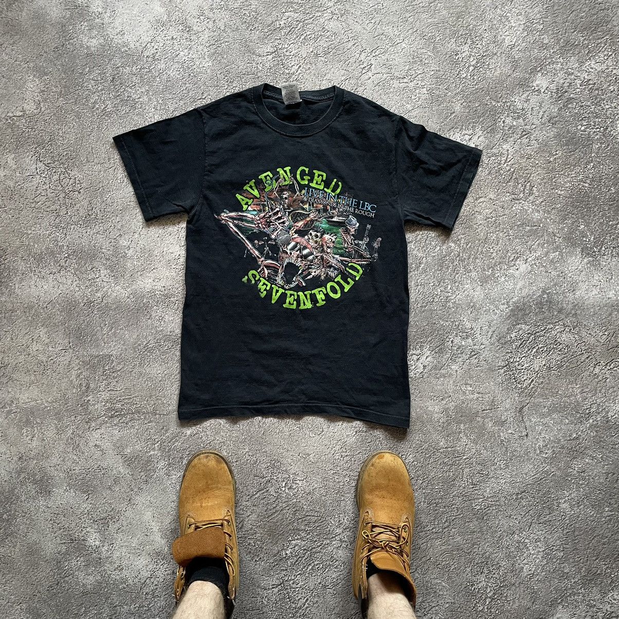 Band Tees Vintage Y2K Tee Avenged Sevenfold Face Devil S Size US S / EU 44-46 / 1 - 1 Thumbnail