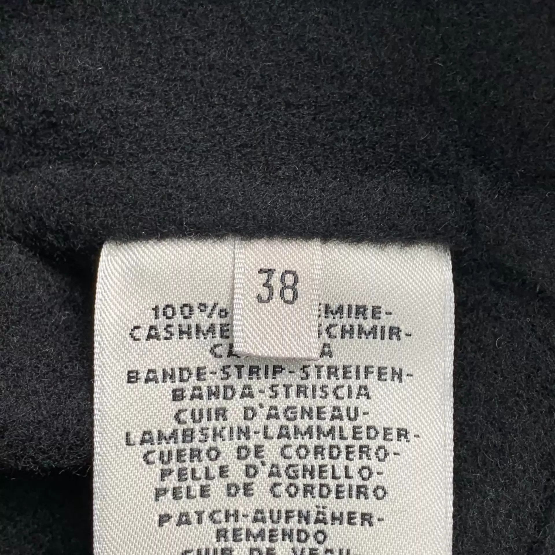 Hermes Hermès Black Cashmere Coat 38 Size S / US 4 / IT 40 - 8 Thumbnail