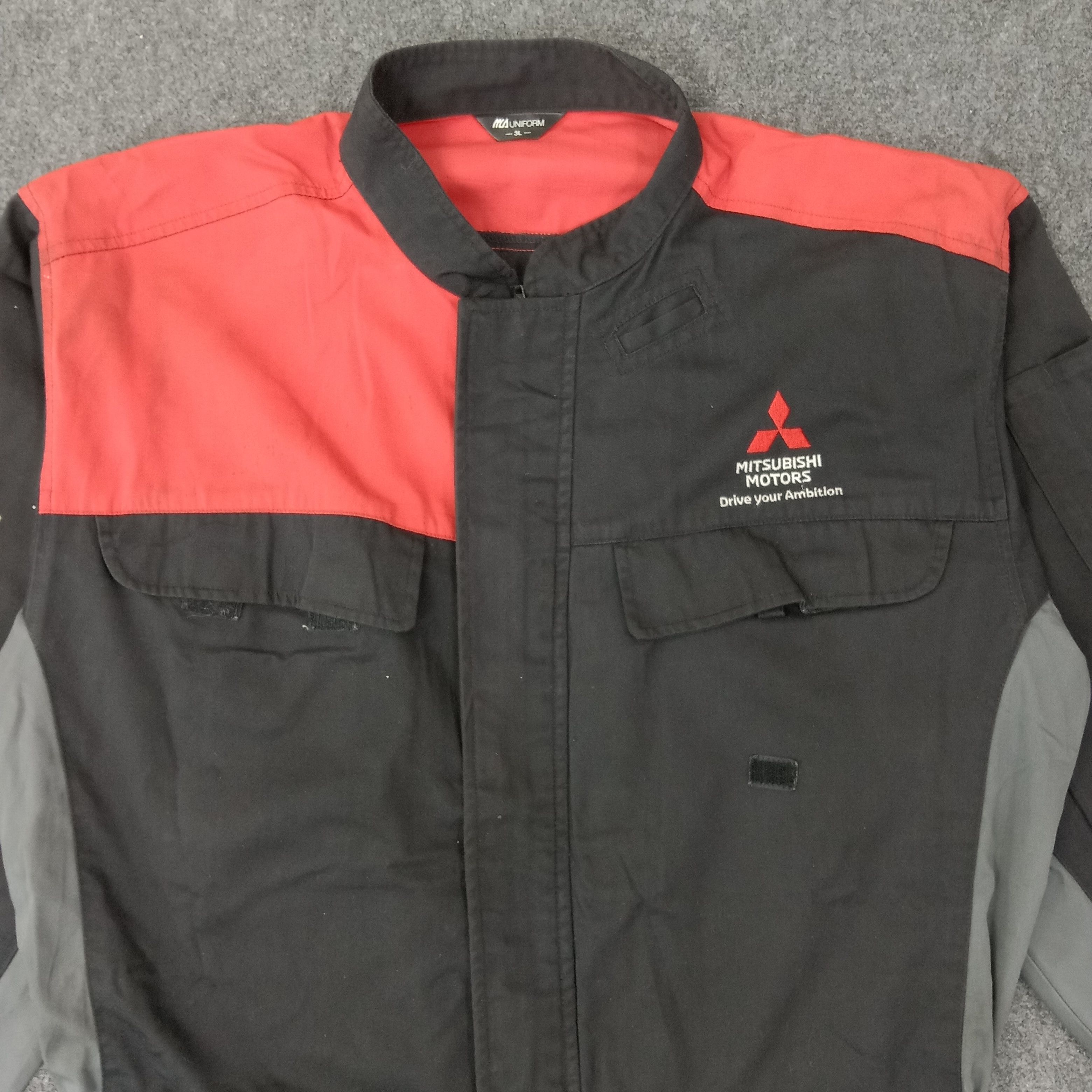 Japanese Brand Mitsubishi Motors Racing Team Coverall Jacket C257N4 Size US XL / EU 56 / 4 - 6 Thumbnail