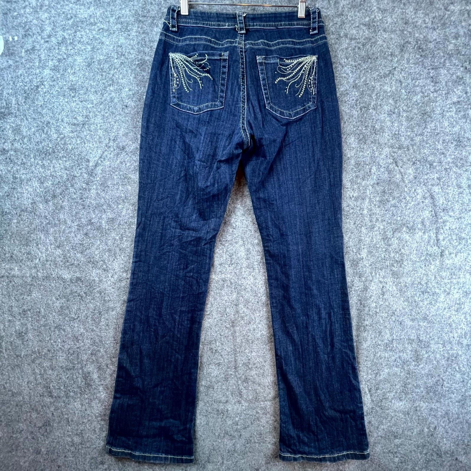 Lee Lee Slender Secret Lower Waist Jeans Womens 8 Y2K Bootcut Size 30" / US 8 / IT 44 - 1 Thumbnail