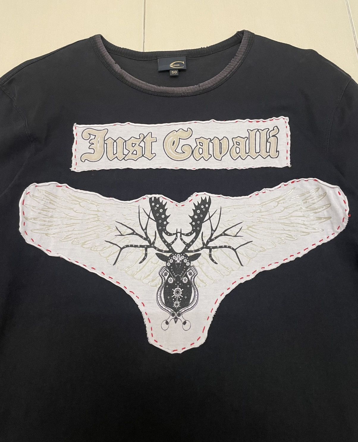 Just Cavalli Just Cavalli Long Sleeve Tee Size US S / EU 44-46 / 1 - 2 Thumbnail