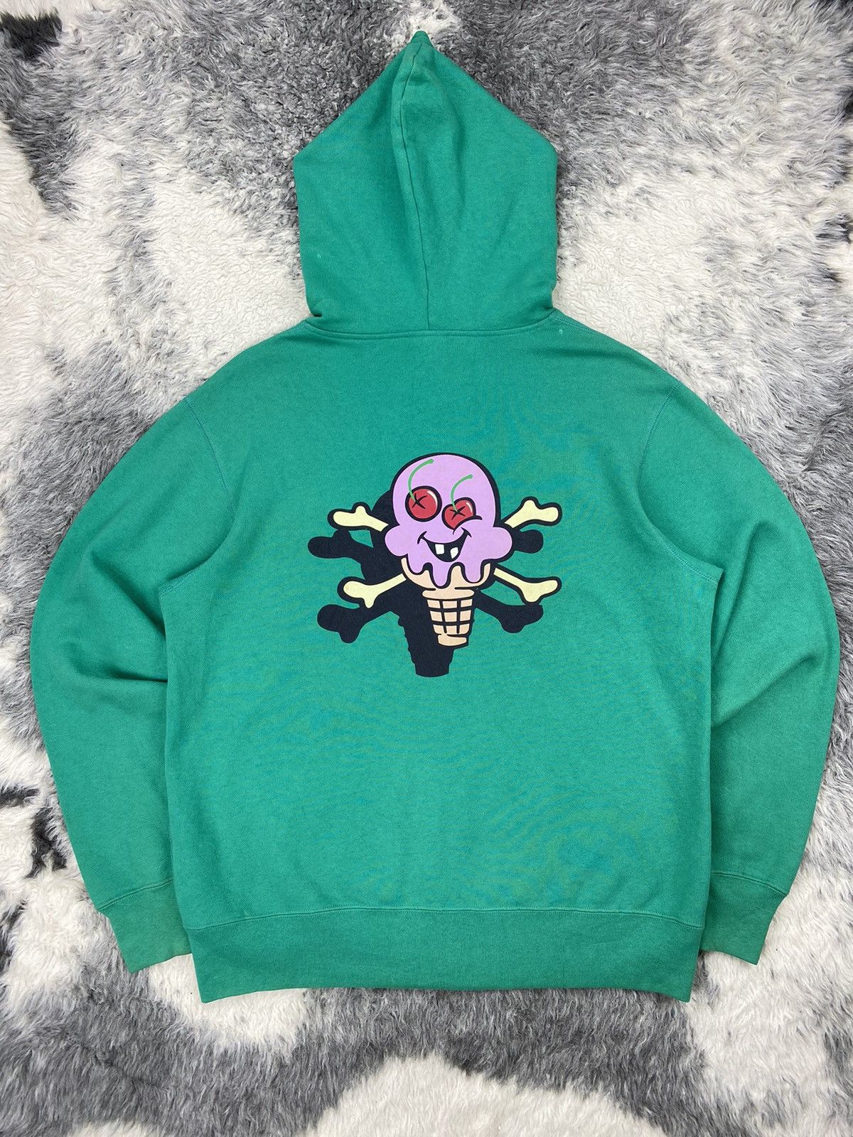 Billionaire Boys Club Ice Cream Cones & Bones Full Zip Hoodie Size US M / EU 48-50 / 2 - 7 Thumbnail