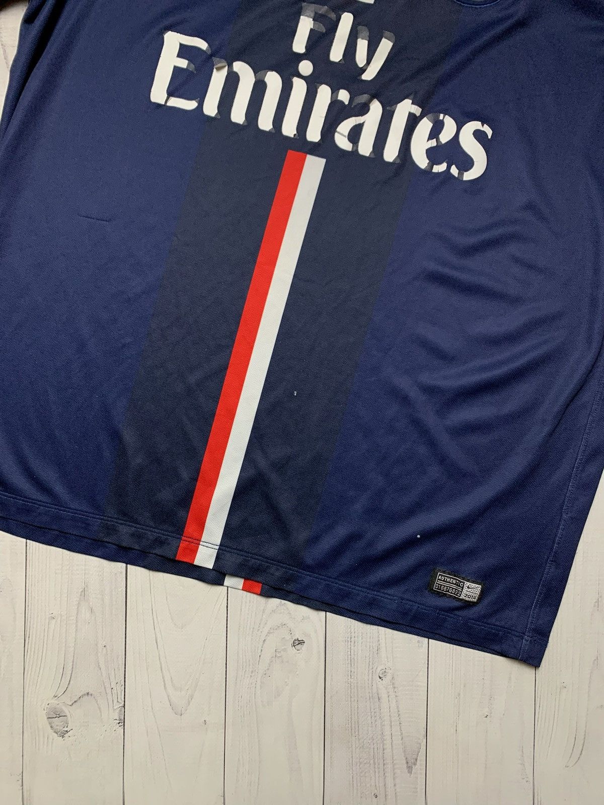 Nike × Vintage Vintage Nike psg soccer jersey size XL Size US XL / EU 56 / 4 - 3 Thumbnail