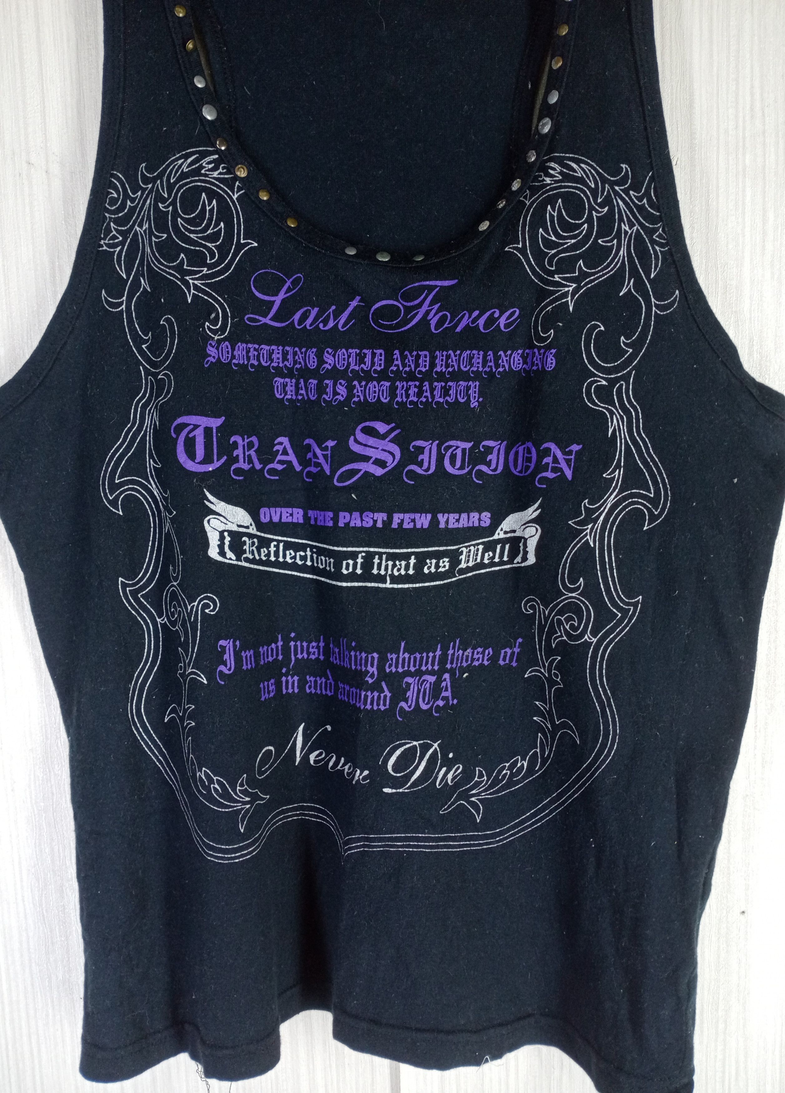 In The Attic Rare Vintage In The Attic Homme Tank Top Size US M / EU 48-50 / 2 - 2 Thumbnail
