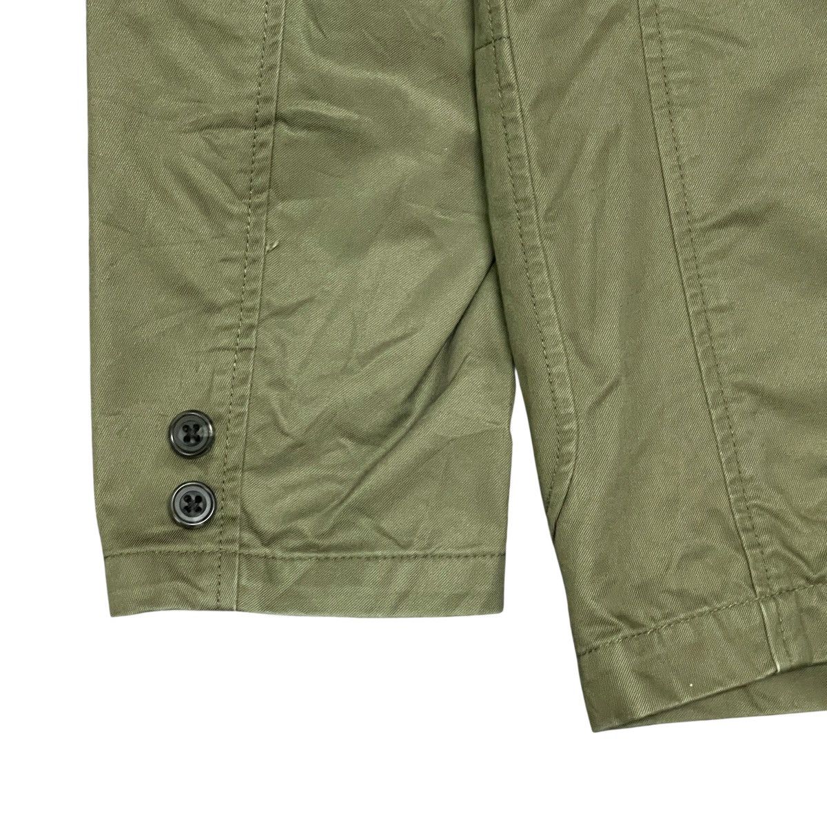 Beams Plus Vintage Beams Plus Single Breasted Olive Green Blazer Jacket Size US M / EU 48-50 / 2 - 14 Thumbnail