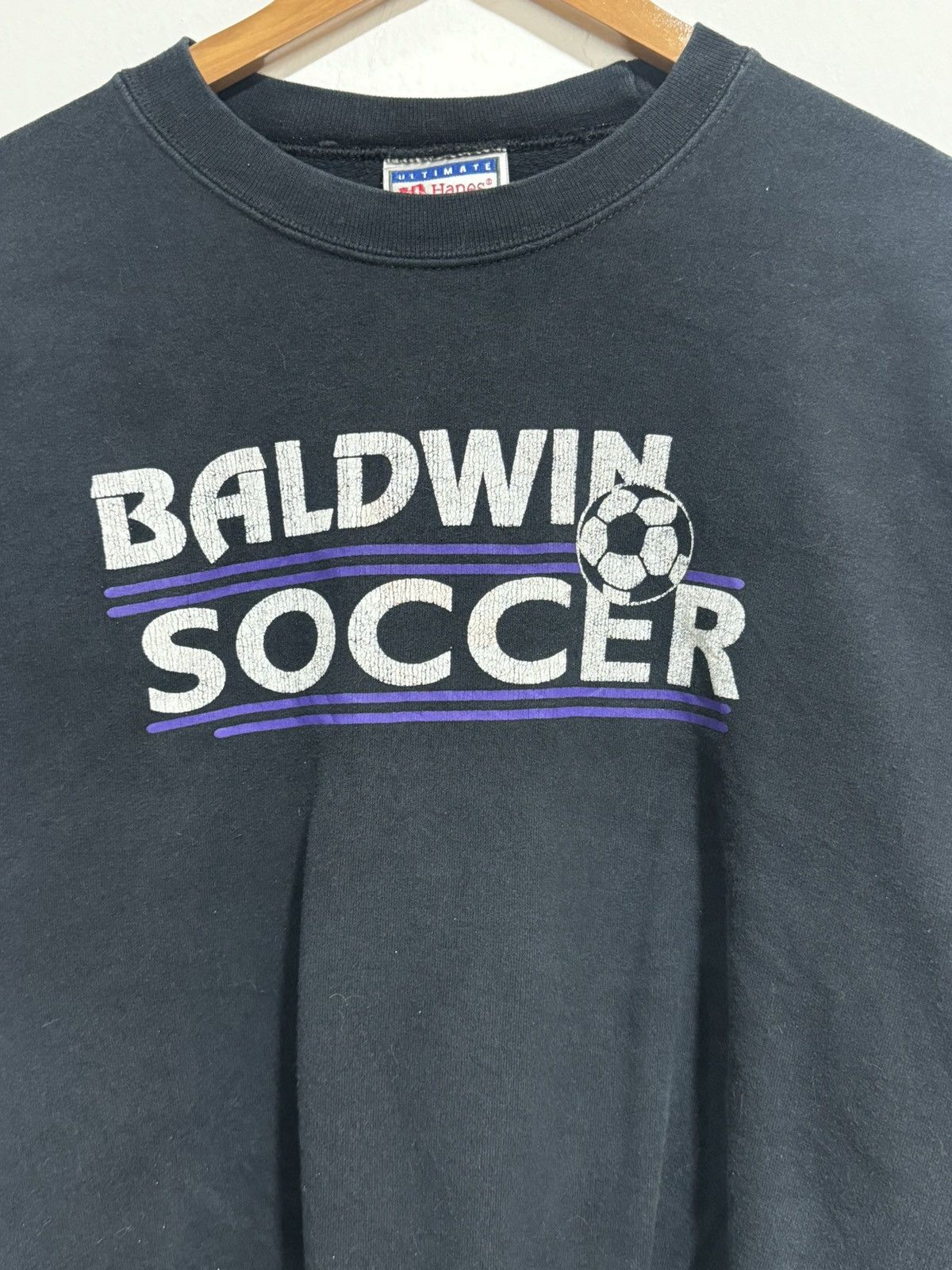 Hanes × Vintage Vintage Hanes Baldwin Soccer Jumper Size US M / EU 48-50 / 2 - 4 Thumbnail