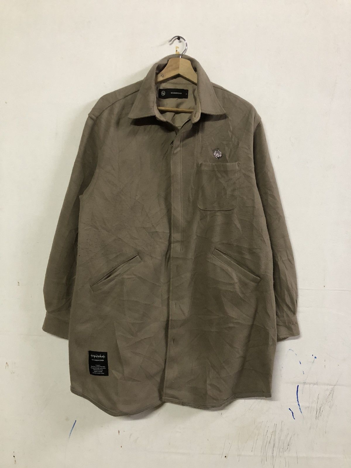 GU × Japanese Brand × Undercover GU x Undercover Roses Wool Jacket Size US L / EU 52-54 / 3 - 1 Thumbnail