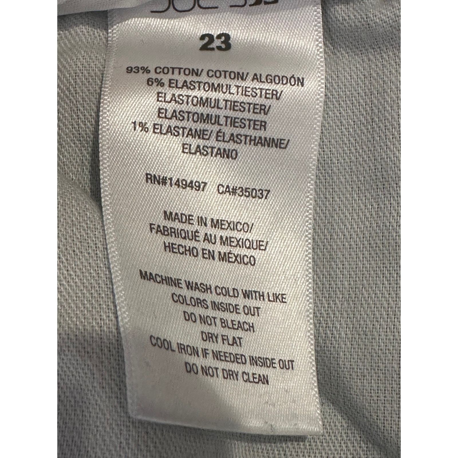 Joe's Joes Jeans The Honey Hi Rise Curvy Skinny Crop Boketto 23 Size 23" - 15 Thumbnail