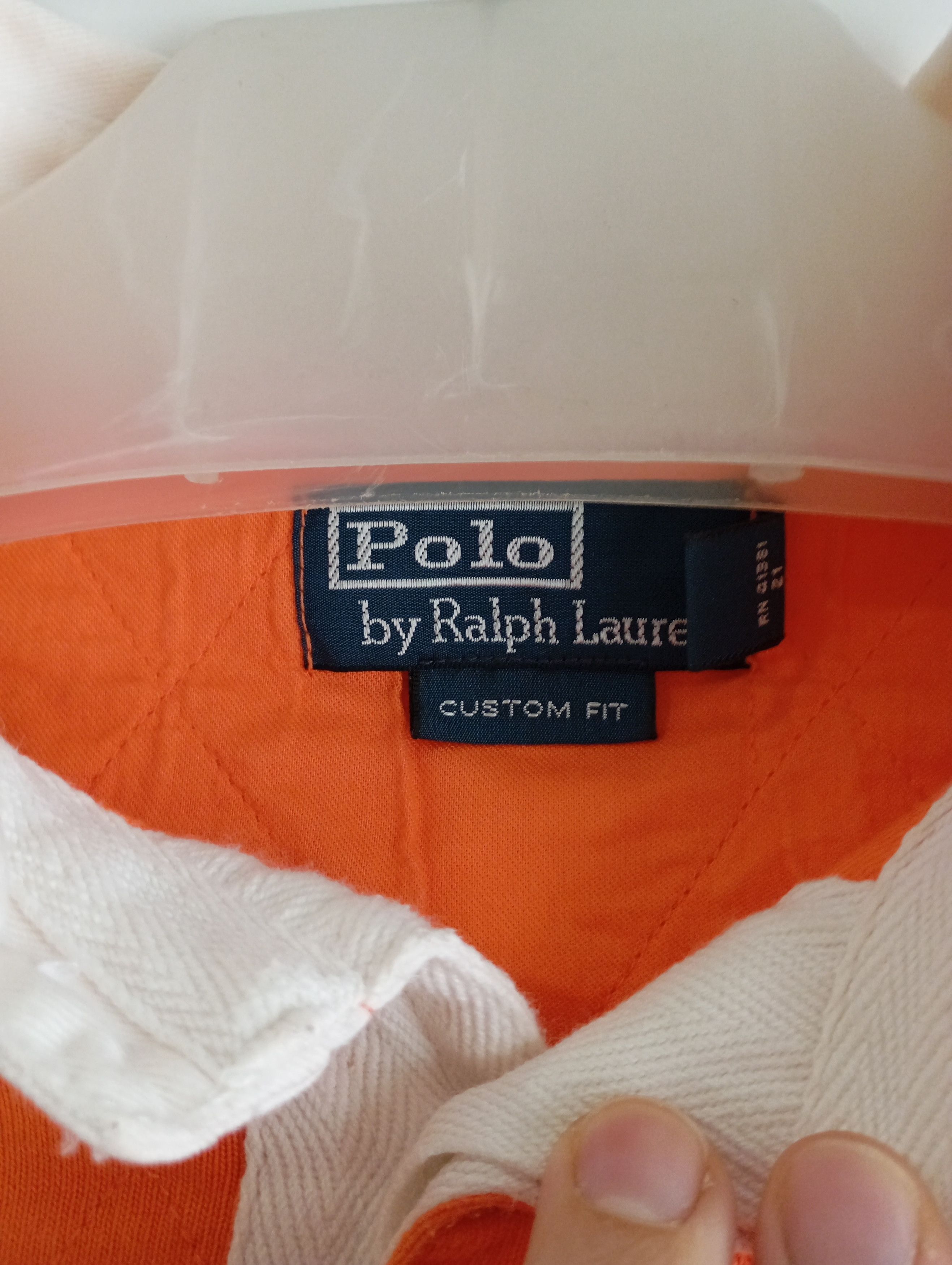 Polo Ralph Lauren Polo Ralph Lauren #3 Rugby Shirt Custom Fit Size L Size US L / EU 52-54 / 3 - 13 Thumbnail