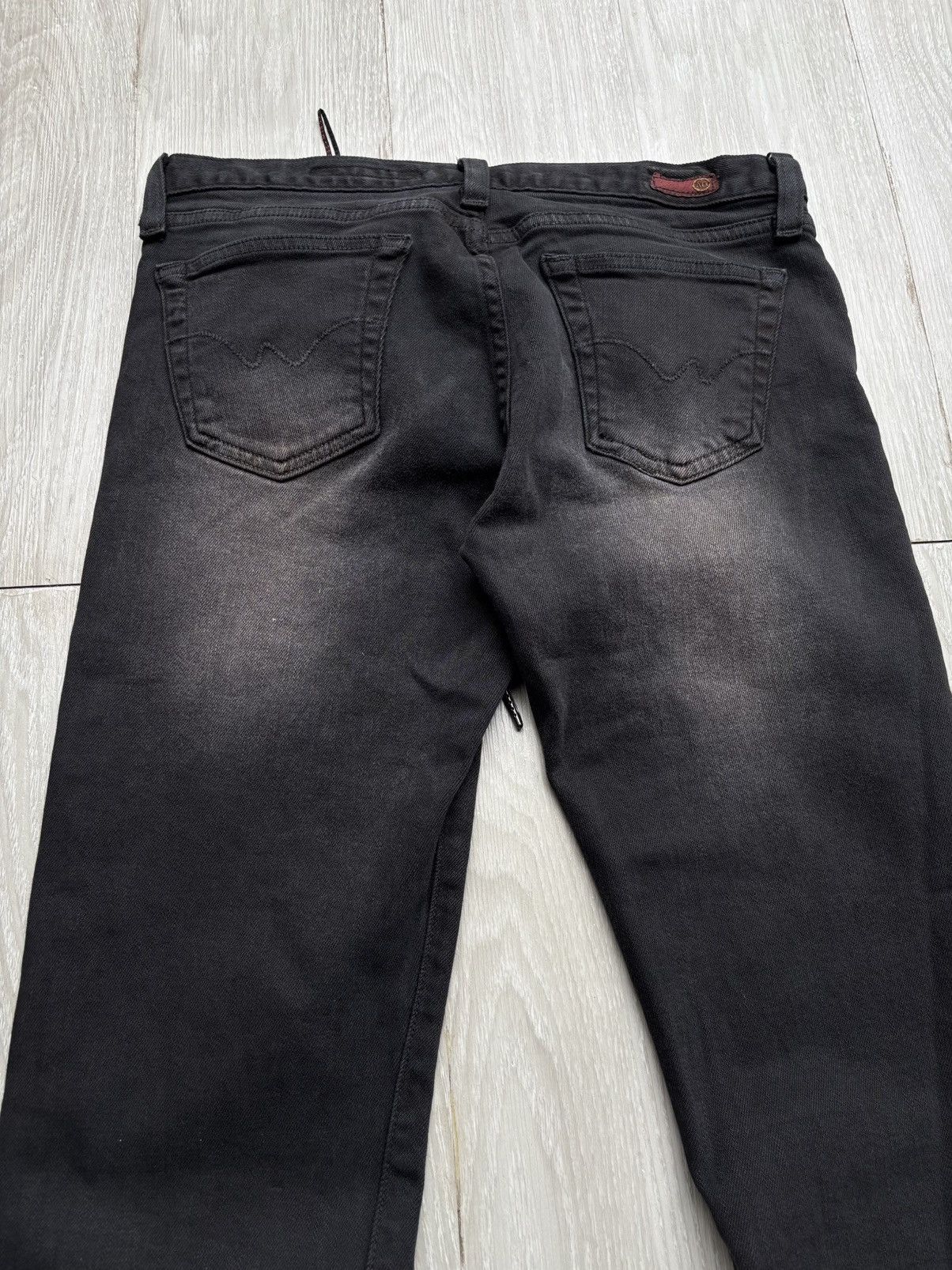 Japanese Brand AG lace up flare jeans Size US 27 - 7 Thumbnail