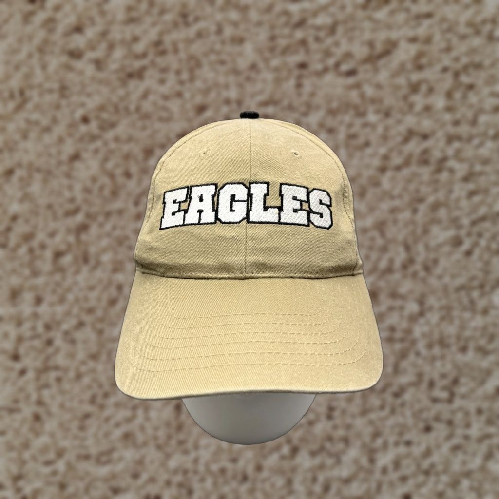 Vintage Eagles 2000 Hat Cap Snap Back Adult Beige 100% Cotton Outdoors Size ONE SIZE - 1 Thumbnail