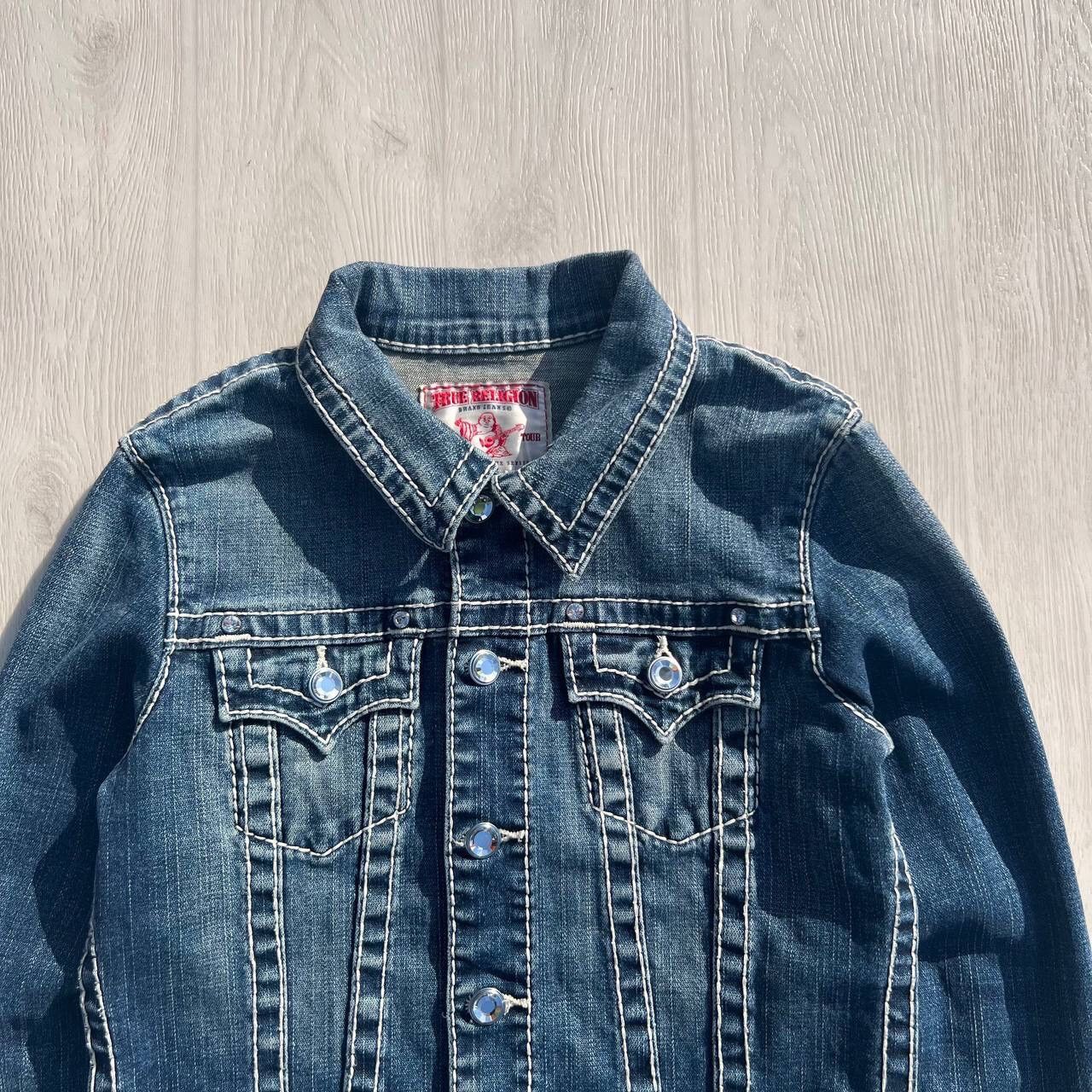 True Religion vintage true religion denim jacket Size XXS / US 00 / IT 34 - 2 Thumbnail
