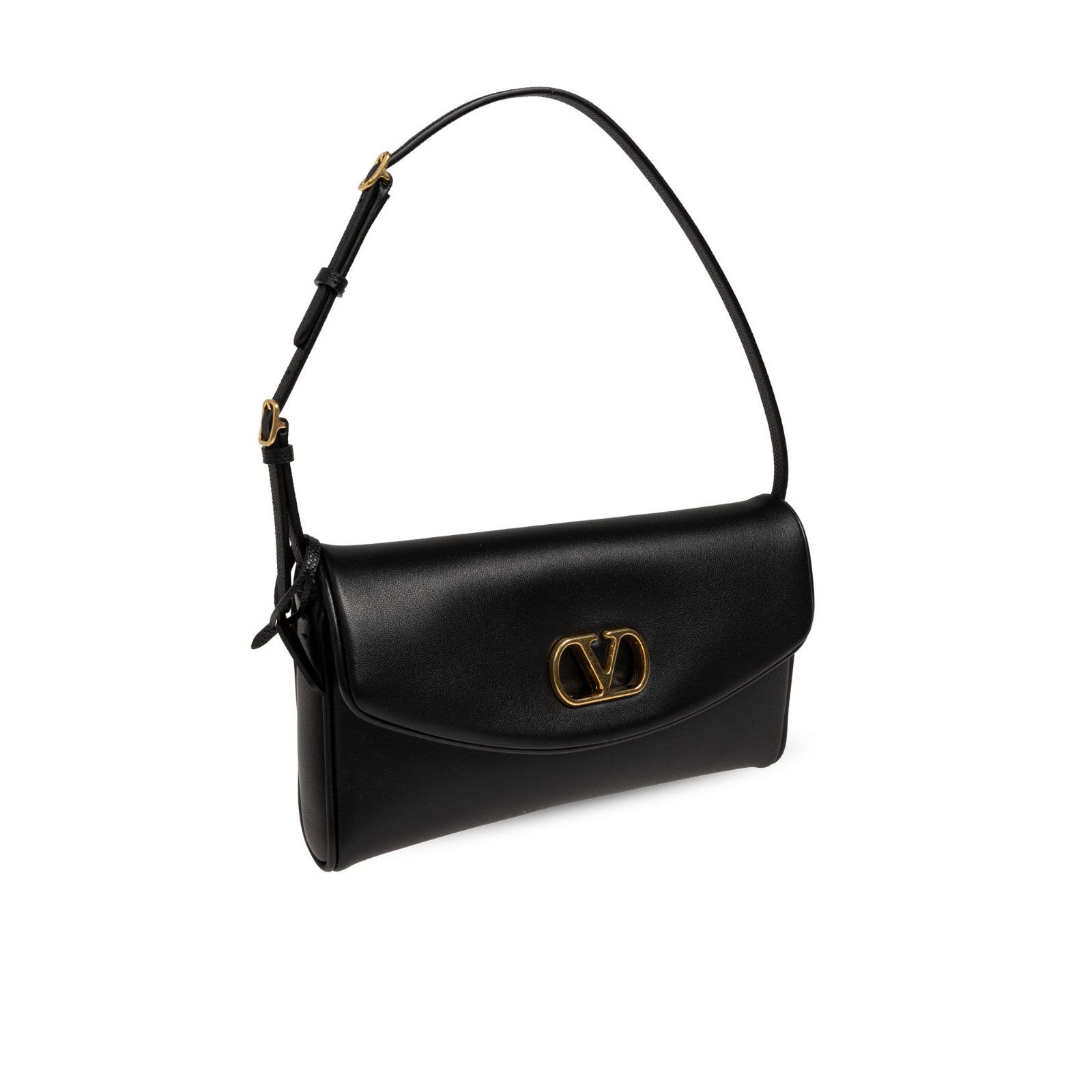 Valentino VALENTINO GARAVANI DeVain Black Shoulder Bag New & Authentic Size ONE SIZE - 3 Thumbnail