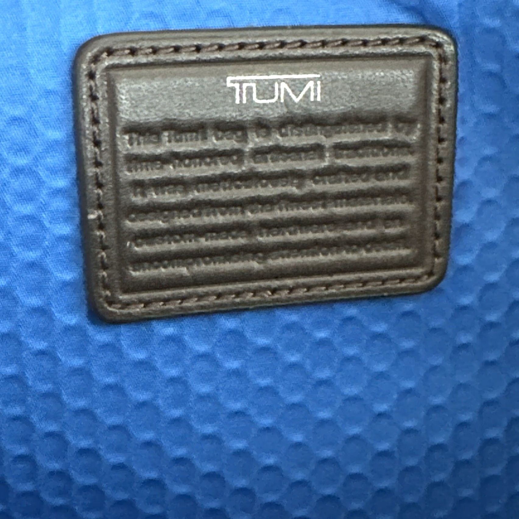 Tumi Tumi Alpha Bravo Cannon Backpack Rucksack Ballistic Nylon Blue 18x12x6 Medium Unisex Adults Leather Lining 22385BLCH Size ONE SIZE - 4 Thumbnail