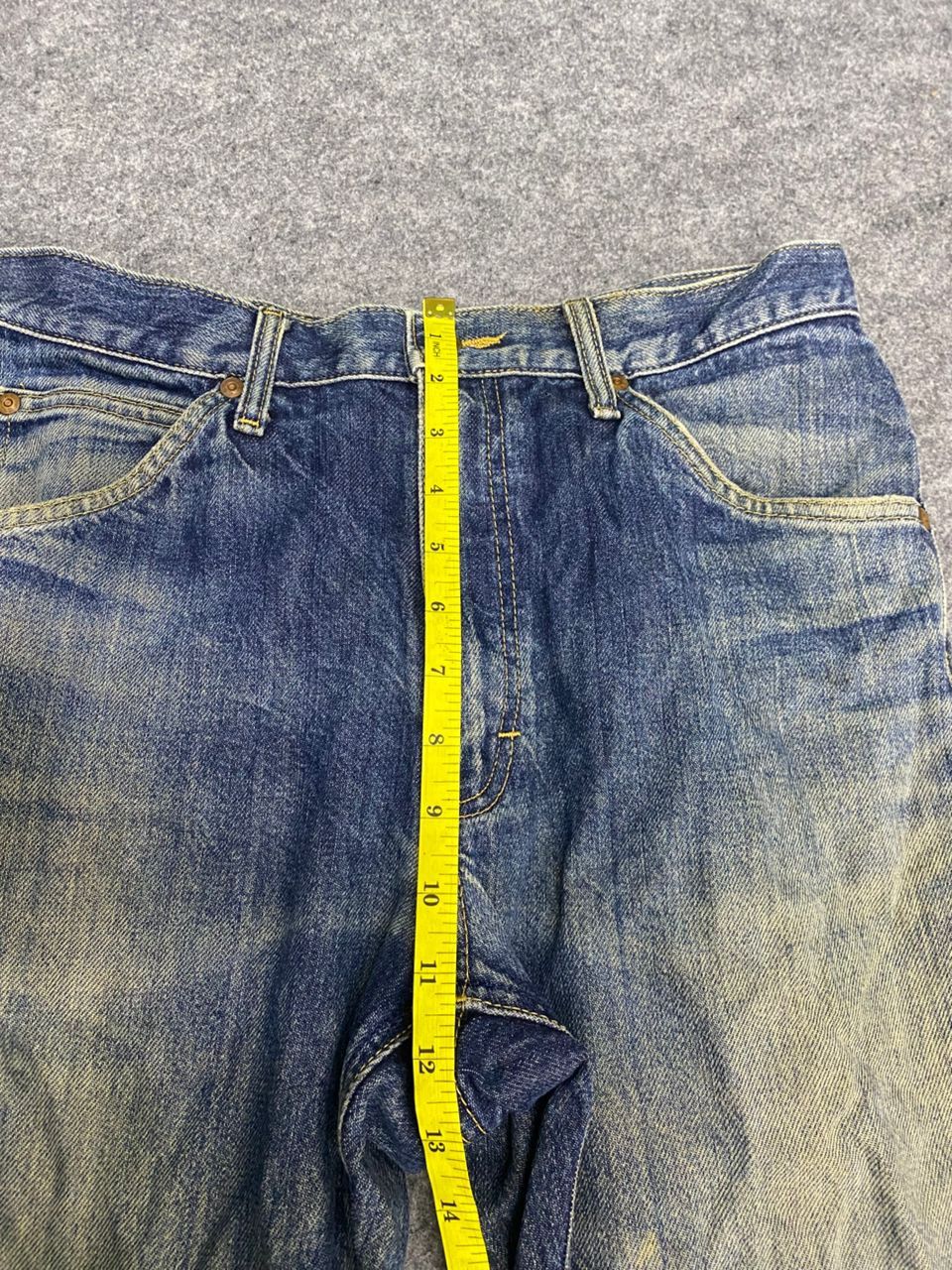 If Six Was Nine 💥Best Offer💥Vintage 90s Lee Riders Distressed Denim Size US 32 / EU 48 - 6 Thumbnail