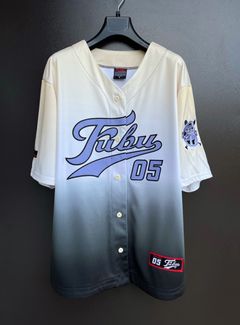 FUBU, Shirts, Rarevintage Leather Fubu Baseball Jersey