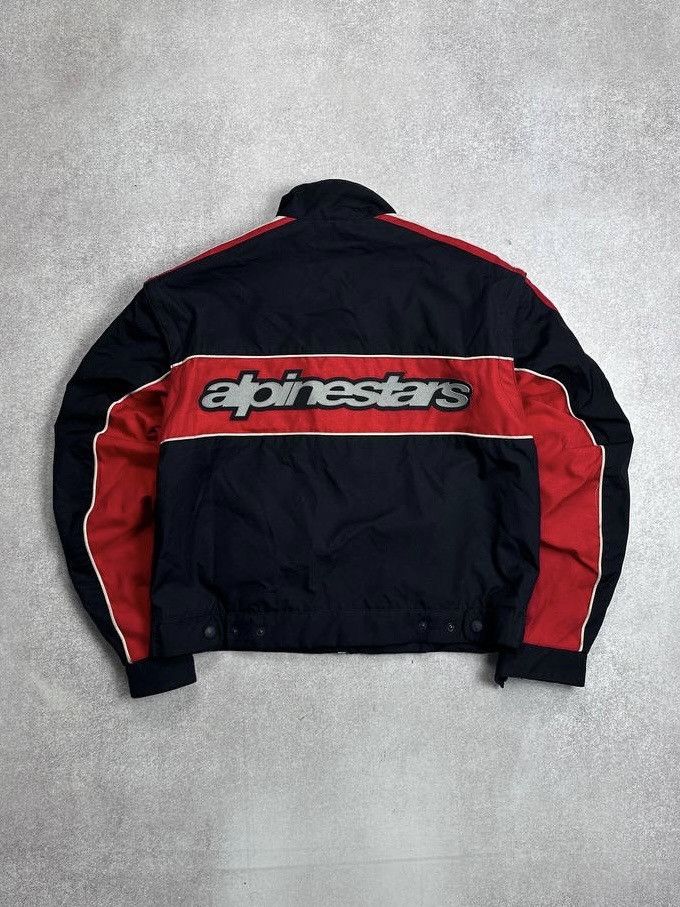 Vintage Alpinestars Y2K Moto Rider Racing Jacket L
