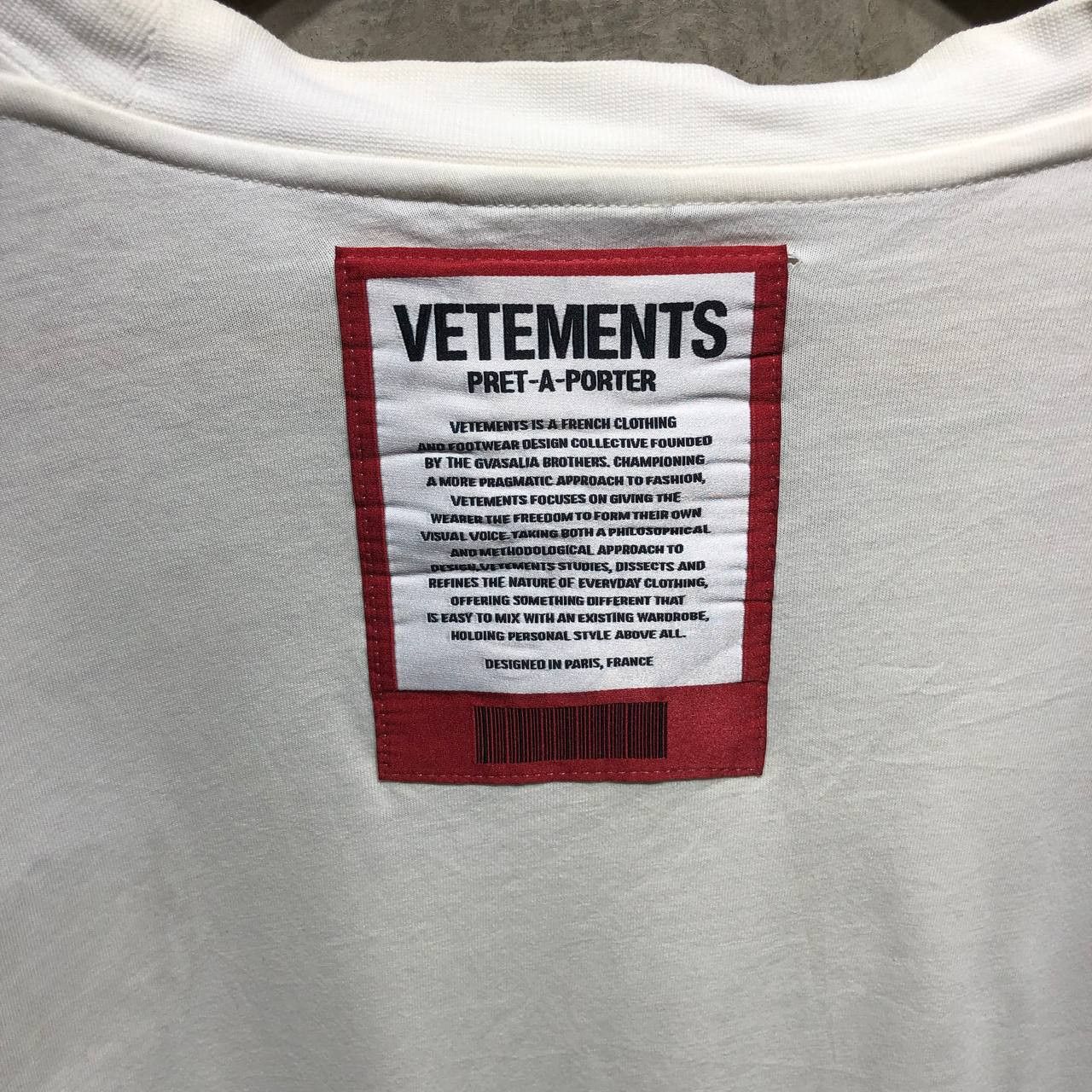 Vetements Vetements Logo tee Size US XL / EU 56 / 4 - 6 Thumbnail