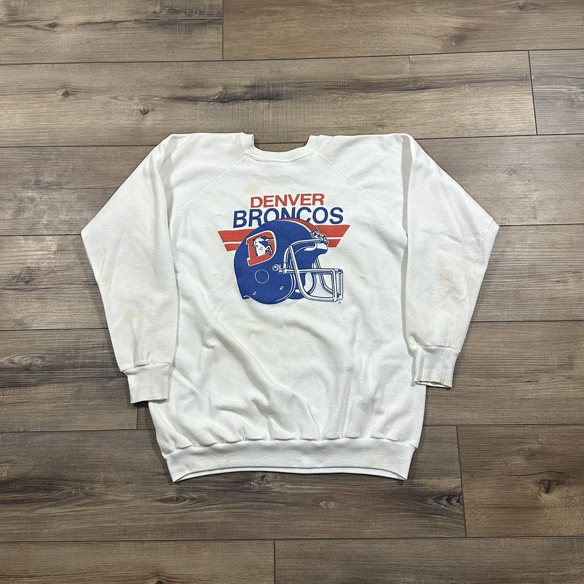 Other Vintage 80s Trench NFL Denver Broncos Crewneck Sweatshirt Size US S / EU 44-46 / 1 - 1 Thumbnail