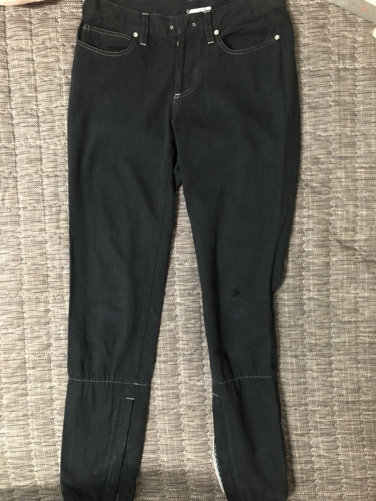 image of Undercover 04Aw But Beautiful Slimfit Pants in Black, Men's (Size 26)