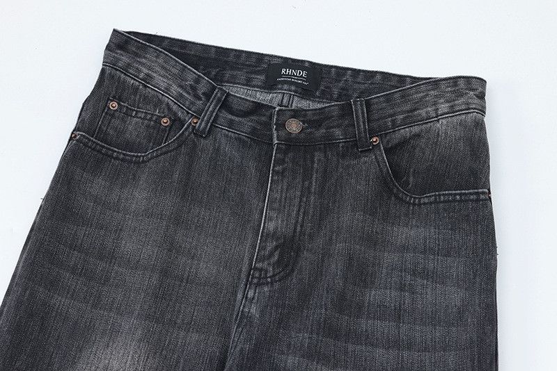 Vintage American street washed distressed cleanfit flared jeans Size US 32 / EU 48 - 3 Thumbnail