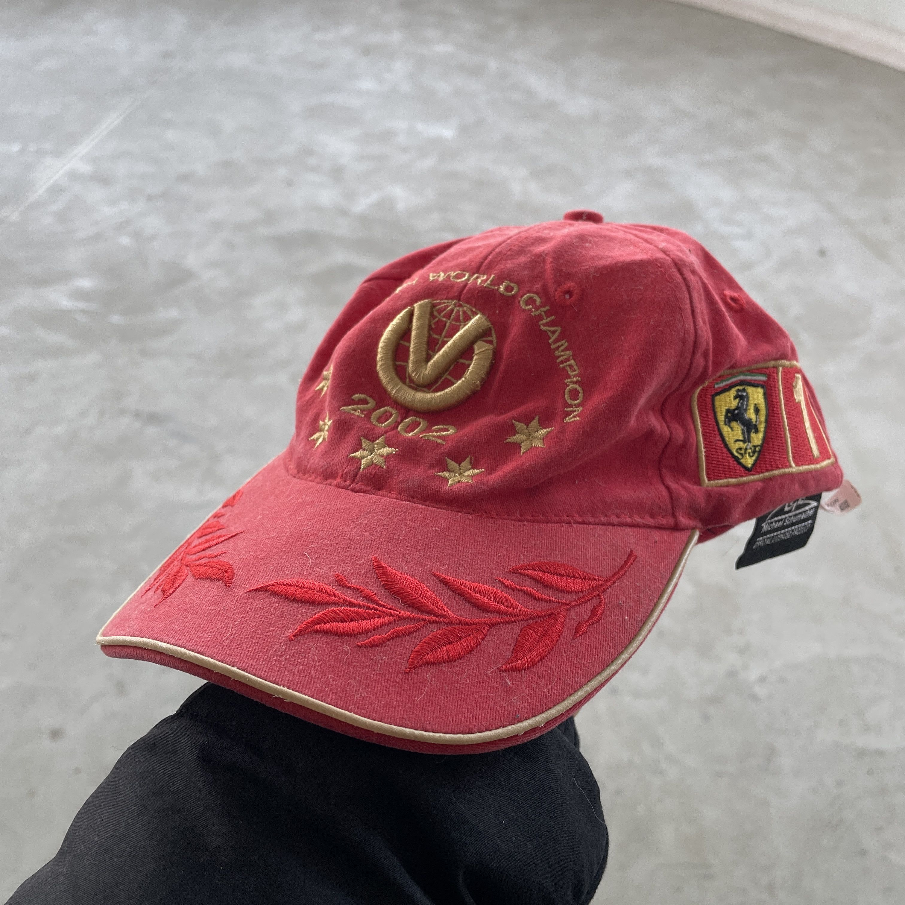 Ferrari Vintage Ferrari Michael Schumacher Racing Cap Size ONE SIZE - 1 Thumbnail