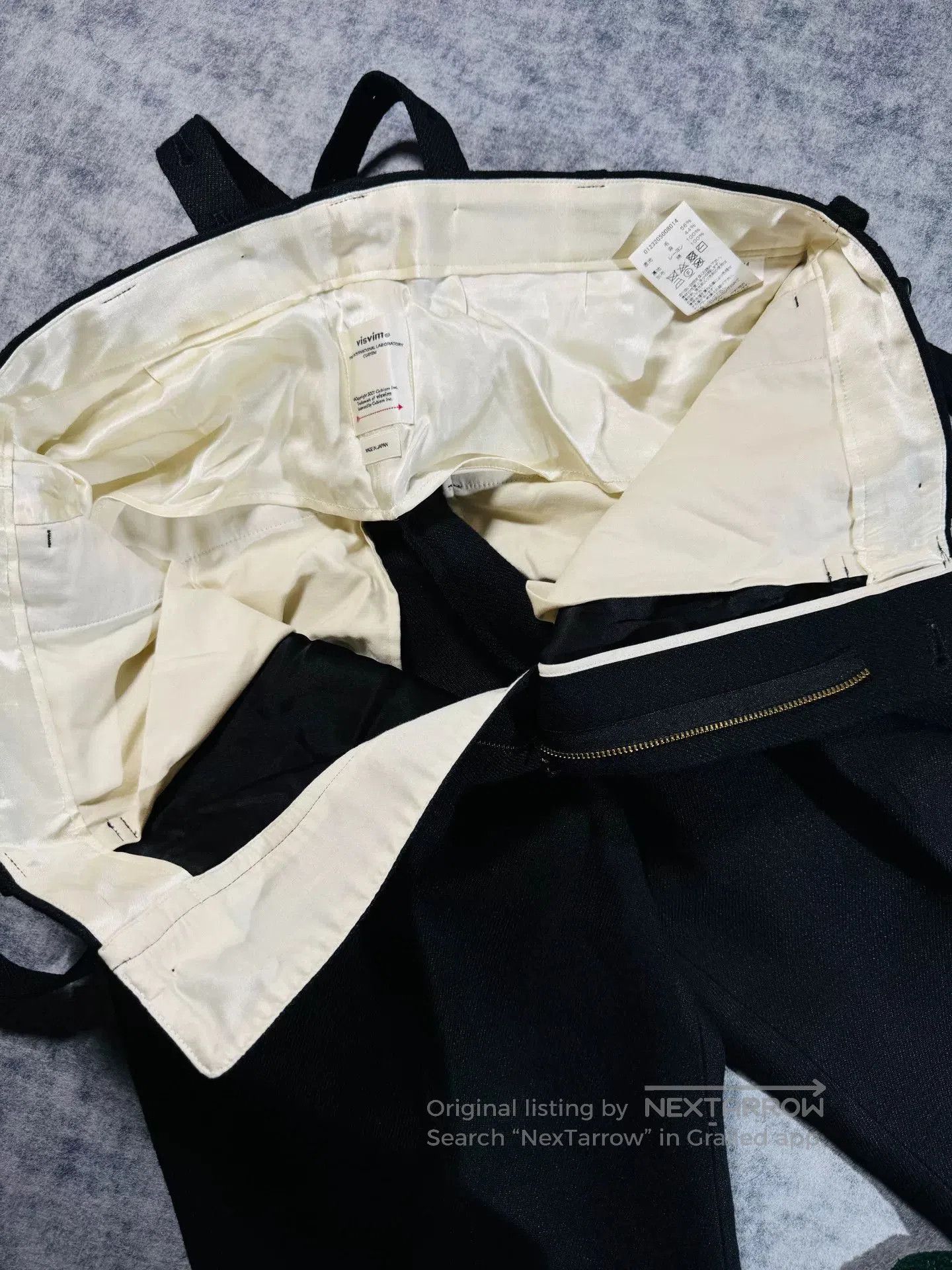 Visvim visvim black suspenders pants made of wool. Size US 26 / EU 42 - 7 Thumbnail