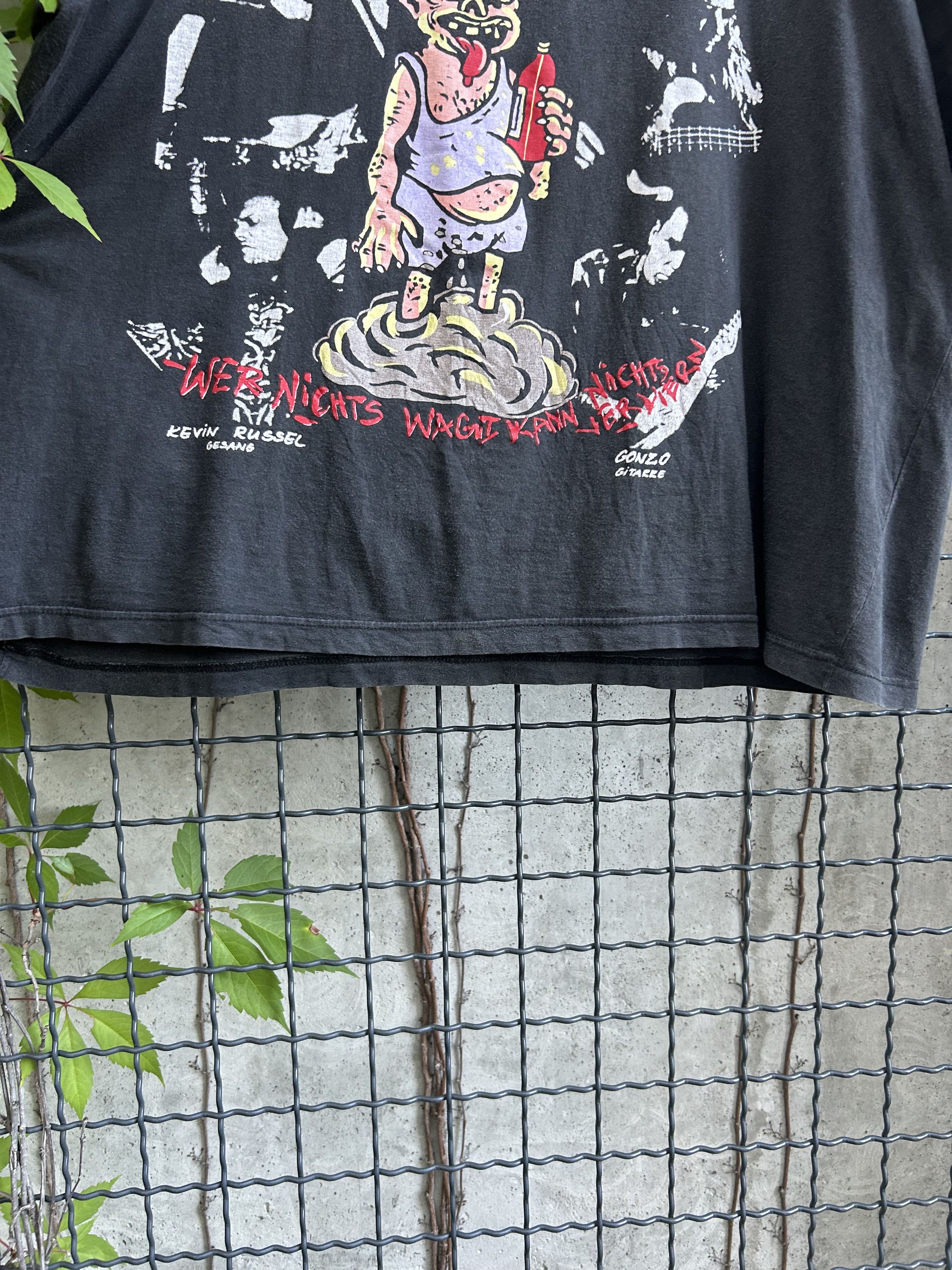 Band Tees × Vintage Vintage 90s Böhse Onkelz Rock Band Graphic T-shirt Size US XL / EU 56 / 4 - 9 Thumbnail