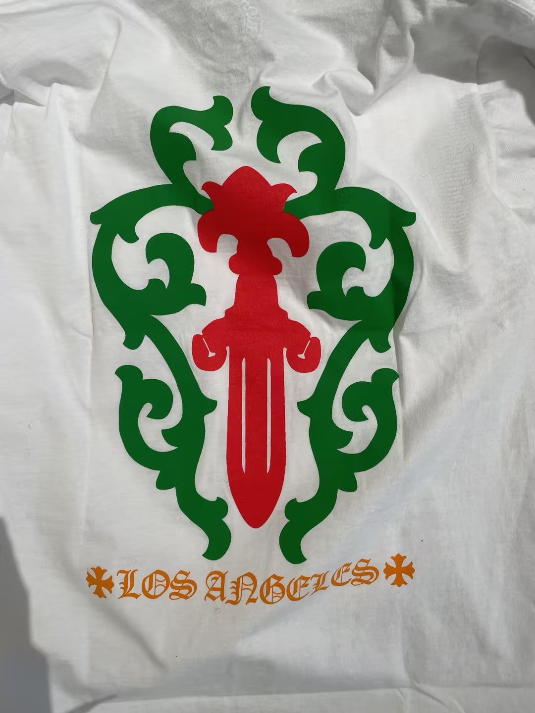 Chrome Hearts Chrome Hearts LA Exclusive Dagger Logo Long Sleeve Tshirt Size US M / EU 48-50 / 2 - 6 Thumbnail