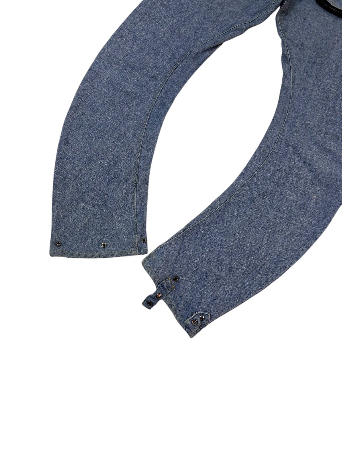 Japanese Brand × PPFM × Vintage Vintage PPFM Japanese Denim Twisted-Leg Utility Jeans Size US 34 / EU 50 - 10 Thumbnail