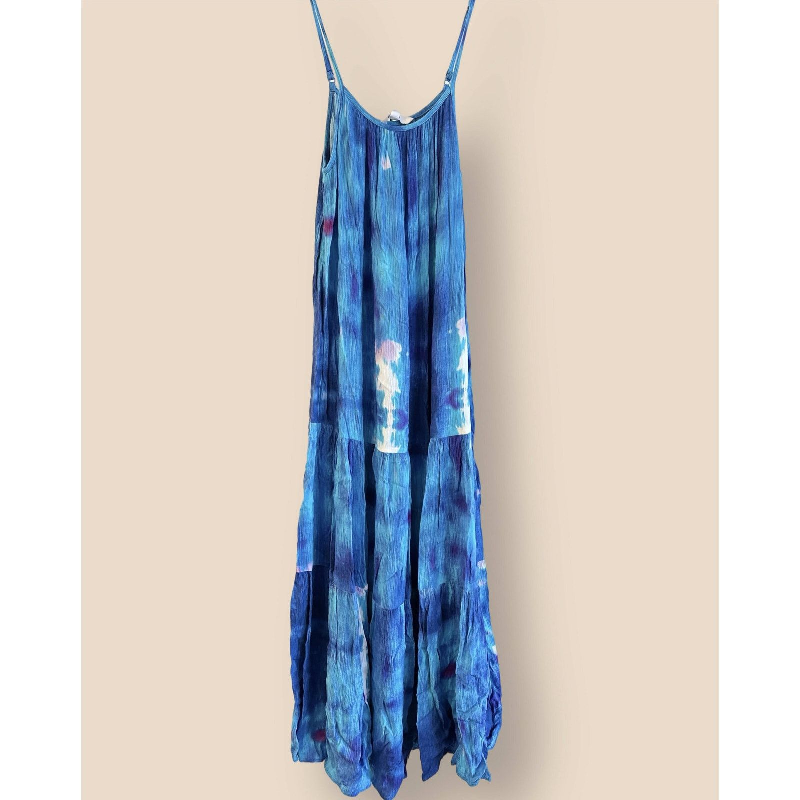 BB Dakota BB Dakota Spaghetti Strap Water Goddess Dress - Tie Dye Size XS / US 0-2 / IT 36-38 - 3 Thumbnail