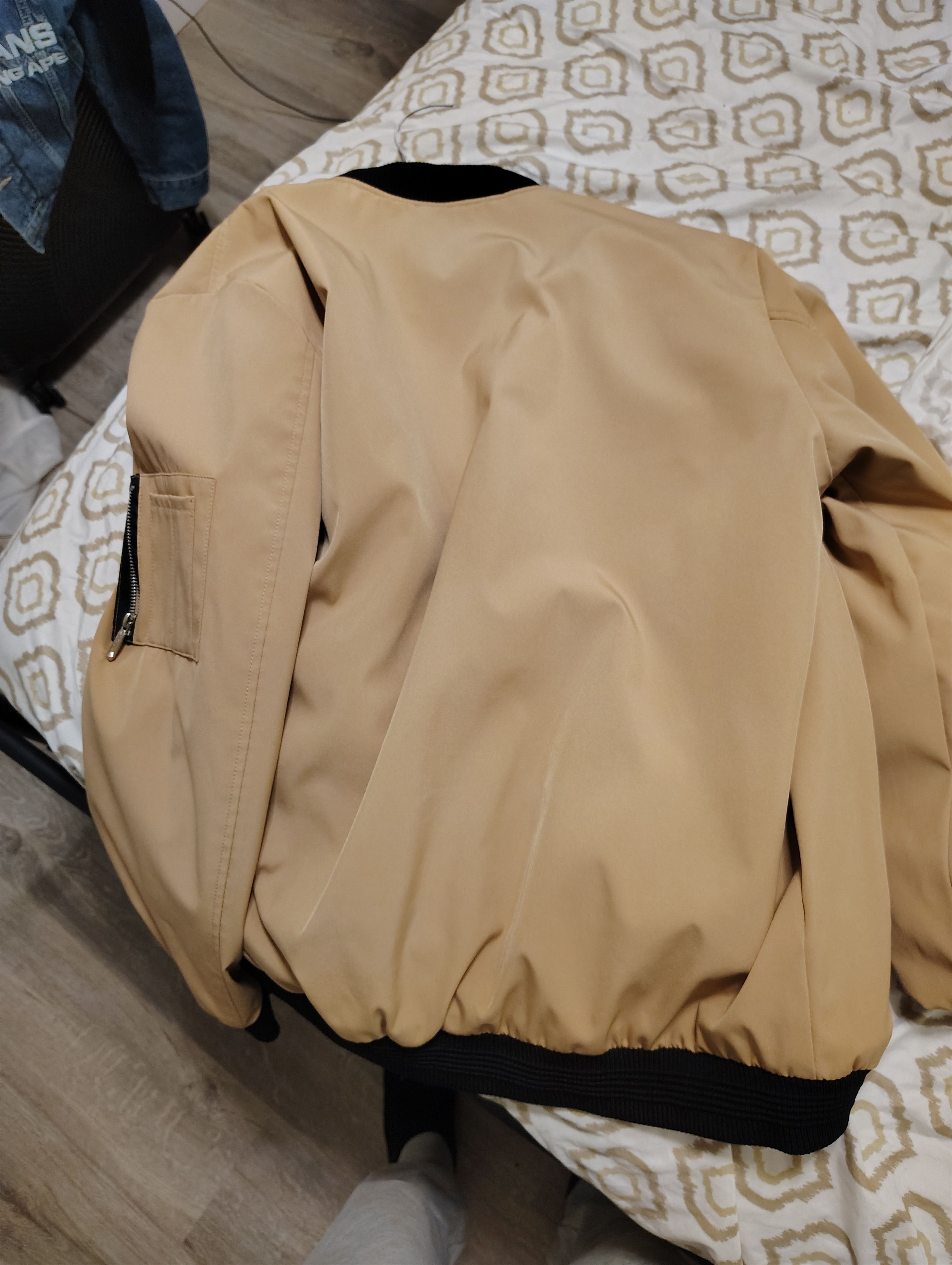 Other Lavnis Lightweight Soft-shell Flight Bomber/ Windbreaker Size US L / EU 52-54 / 3 - 7 Thumbnail