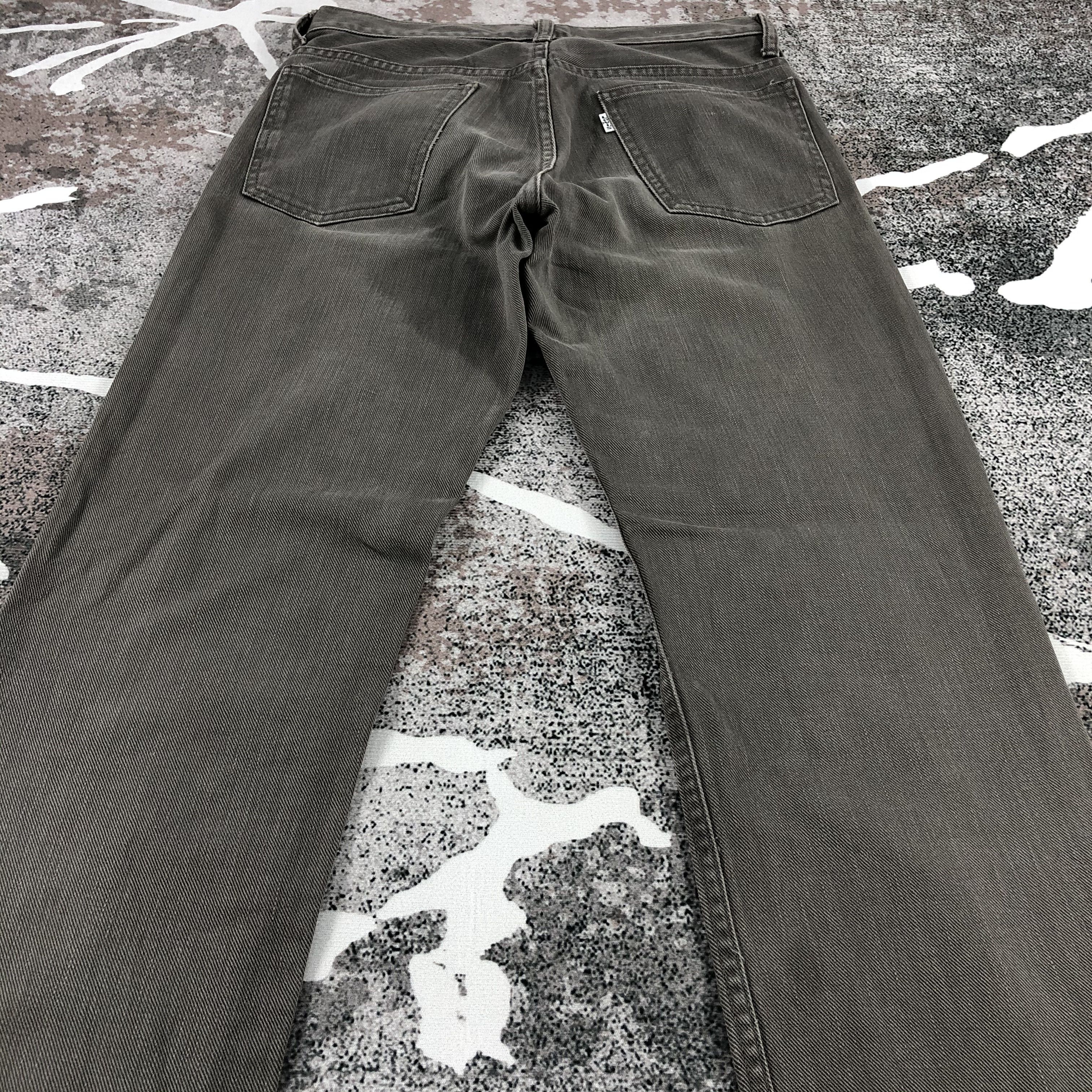 Levi's Vintage Levis 519 Jeans Faded Black Denim KJ690 Size US 29 - 4 Thumbnail