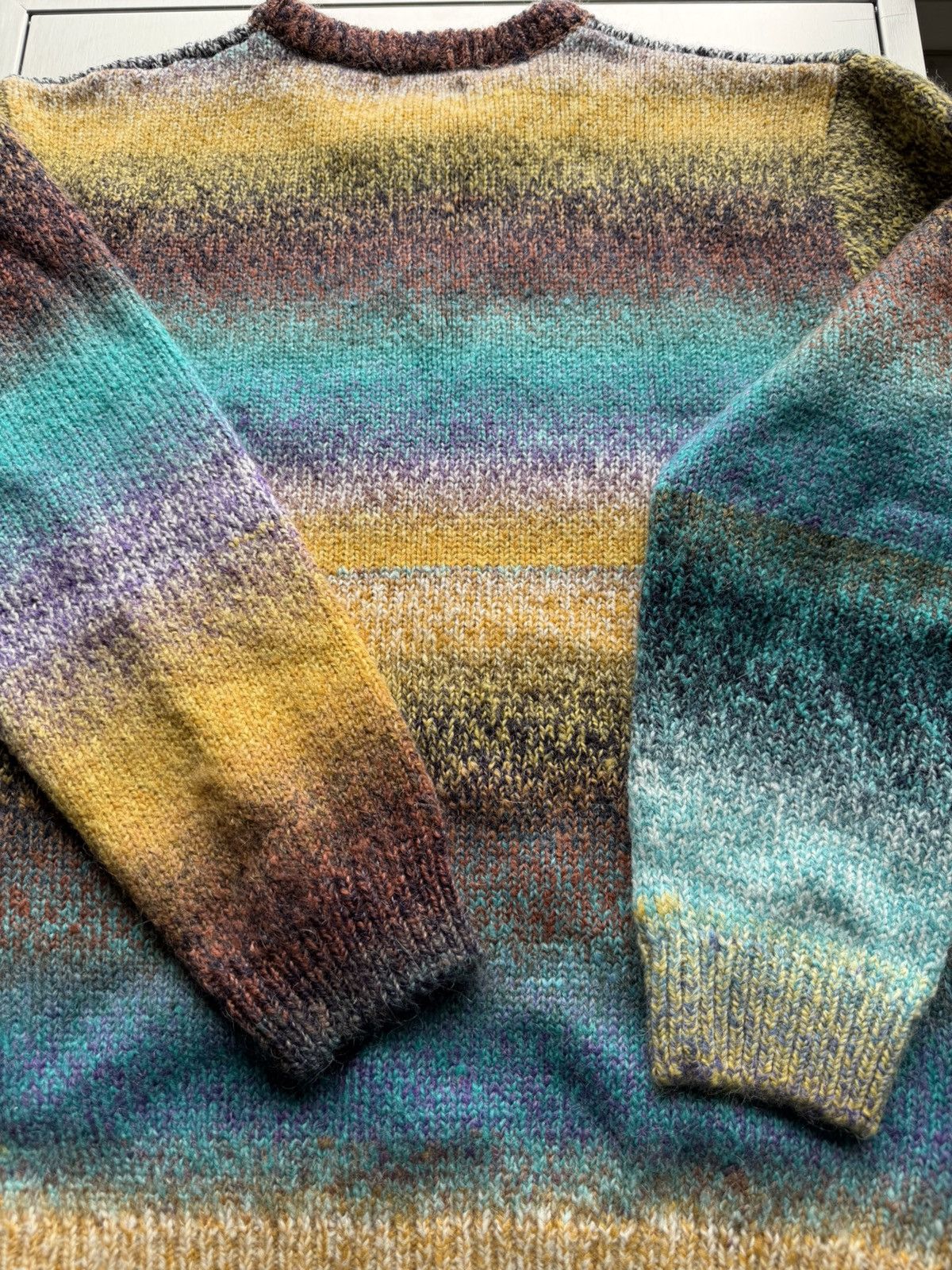 YITAI Men’s XXL Yitai Radio Star Knit Jumper |Mohair & Wool Blend Size US XXL / EU 58 / 5 - 9 Thumbnail
