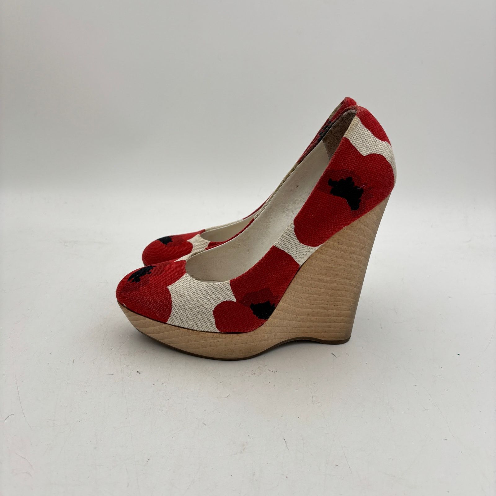 Yves Saint Laurent Yves Saint Laurent Maryna 105 Pump Wedges Women's 37.5 Size US 6.5 / IT 36.5 - 4 Thumbnail