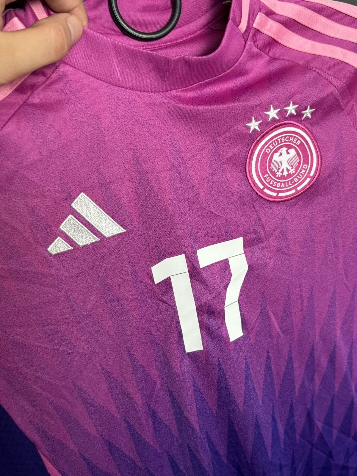 Adidas KIDS Germany 2024 Away Wirtz Football Jersey T-Shirt Size US XS / EU 42 / 0 - 4 Thumbnail