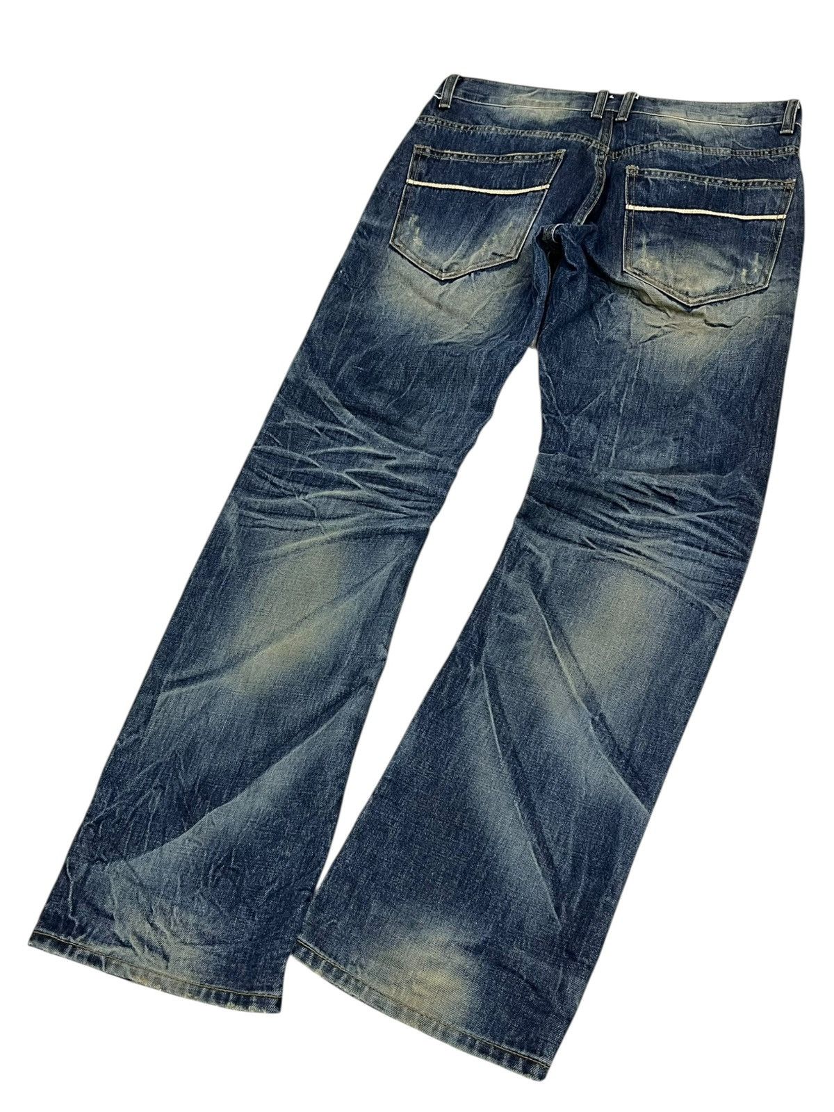 Le Grande Bleu (L.G.B.) DPSR x Improves Mudwash Whisker Flare Archive Size 31" - 6 Thumbnail