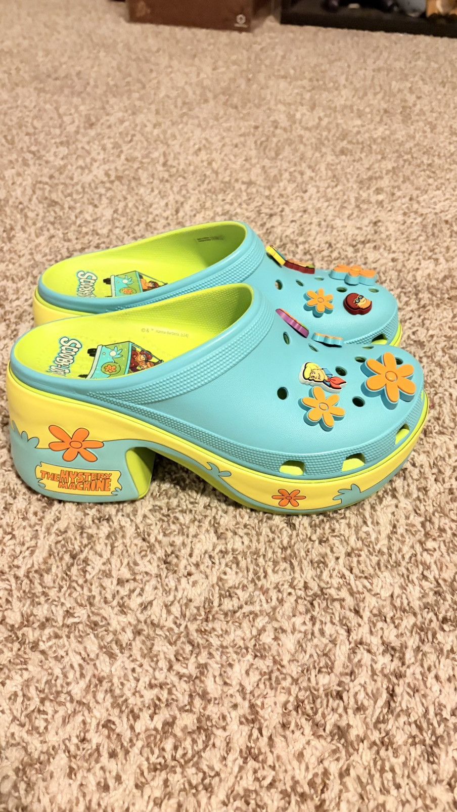 Crocs Scooby Doo Siren Clogs Size US 12 / IT 42 - 4 Thumbnail