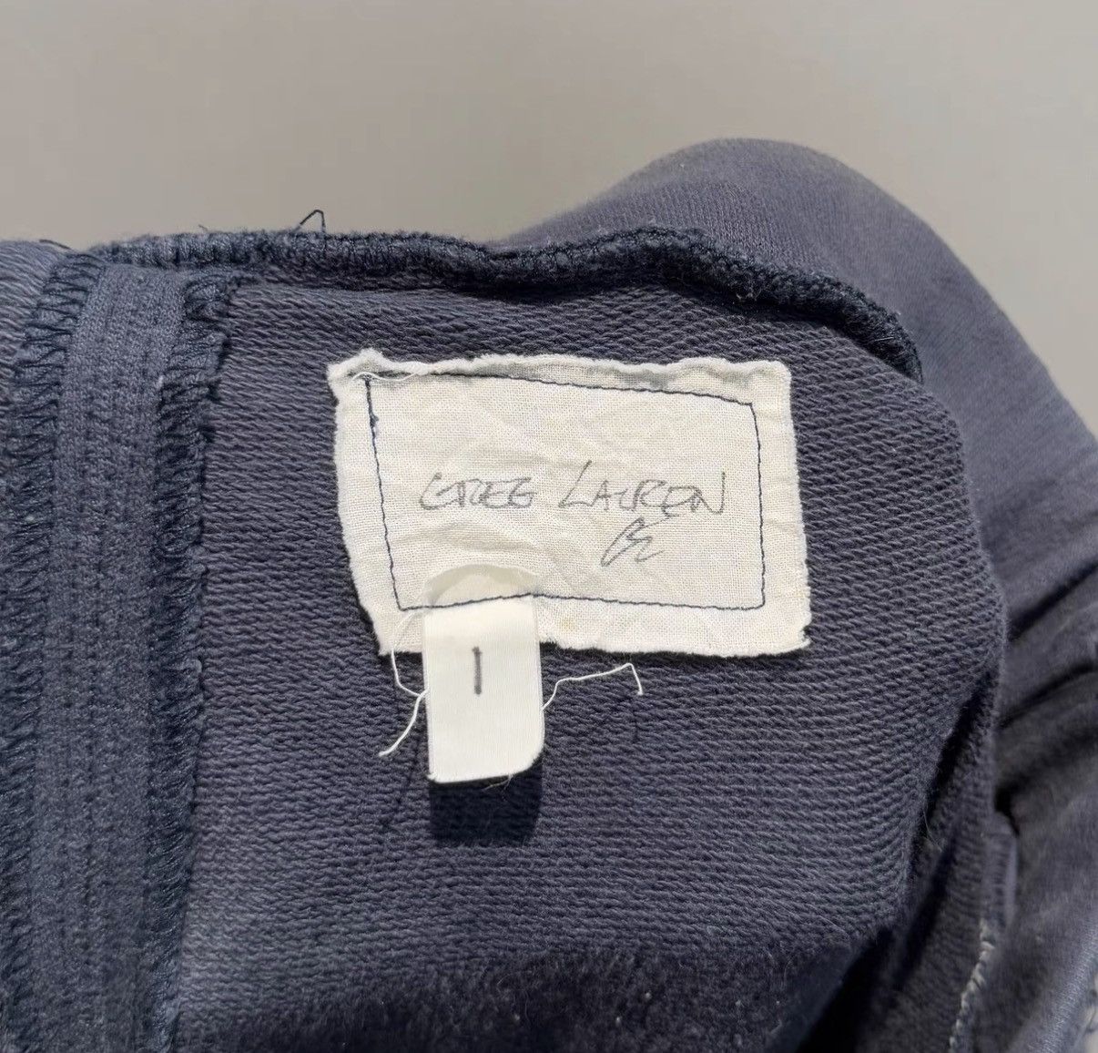 Greg Lauren Greg Lauren Artisanal Handcrafted Distressed Long Pants Size US 30 / EU 46 - 5 Thumbnail