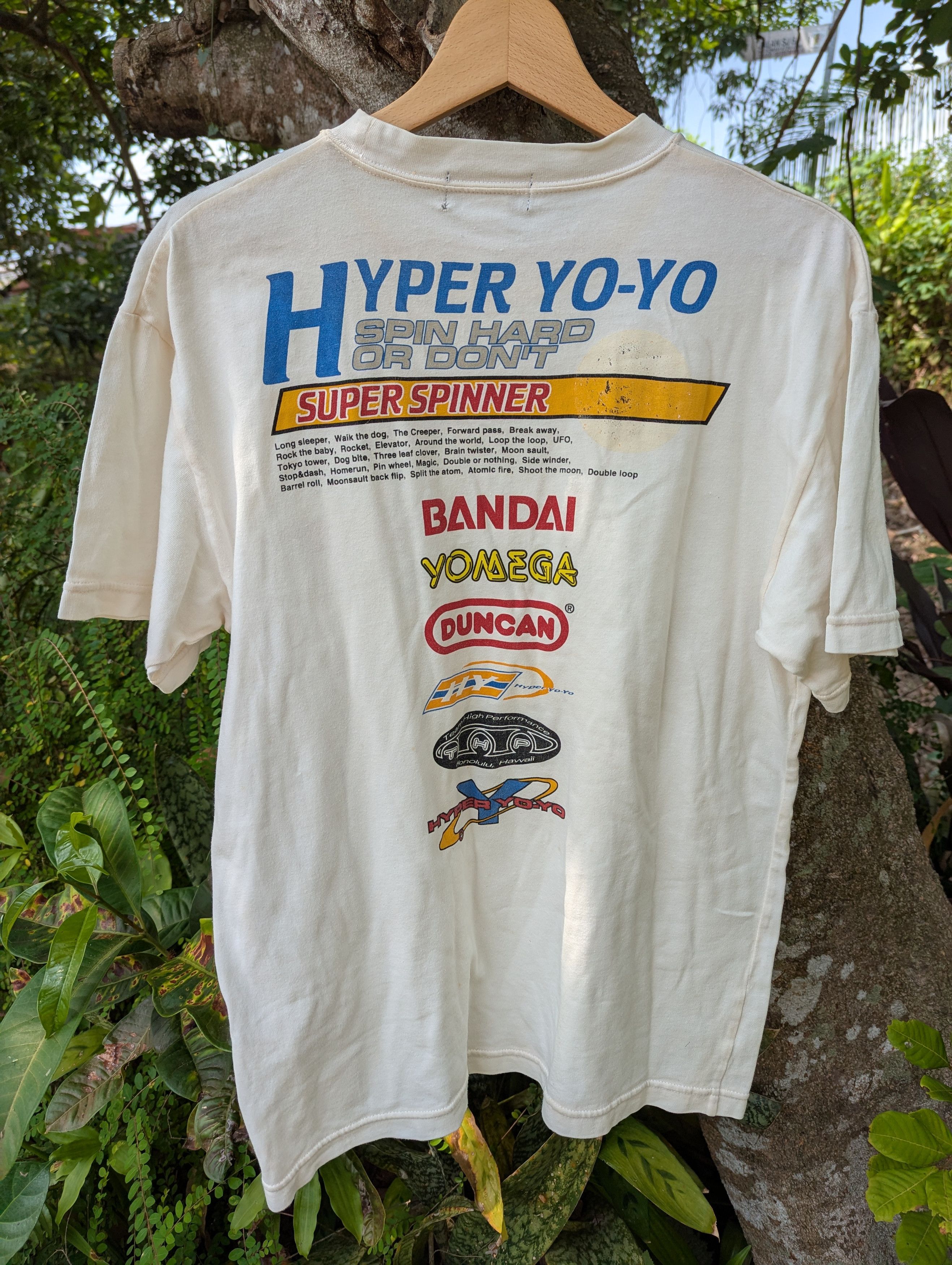 Japanese Brand VINTAGE BANDAI DUNCAN YOMEGA HYPER YOYO TSHIRT Size US L / EU 52-54 / 3 - 1 Thumbnail