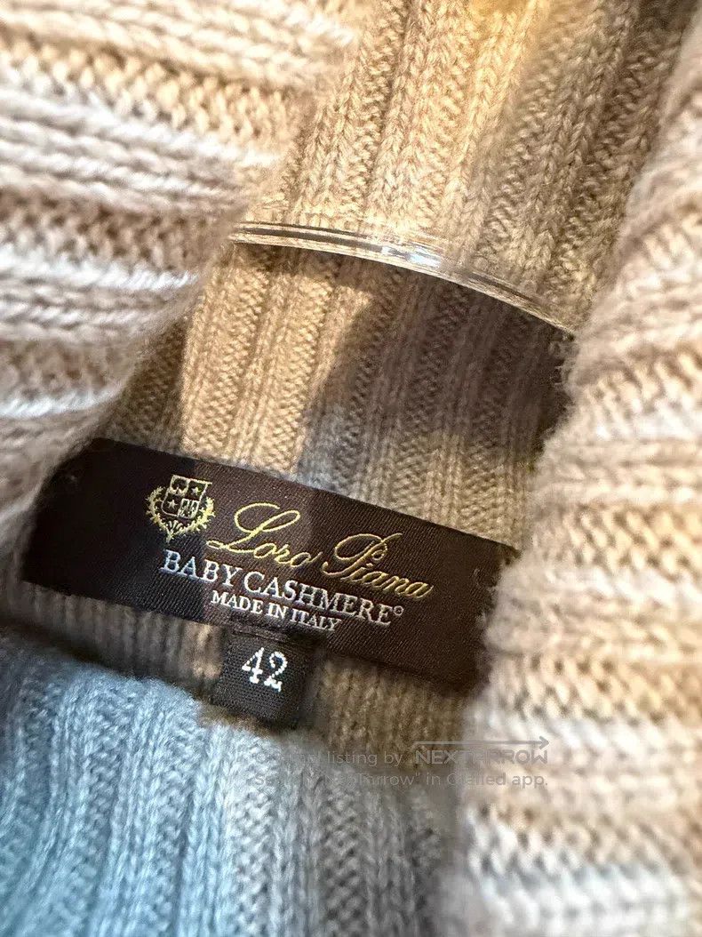 Loro Piana Loro Piana BABY CASHMERE High Neck Sweater Size S / US 4 / IT 40 - 4 Thumbnail
